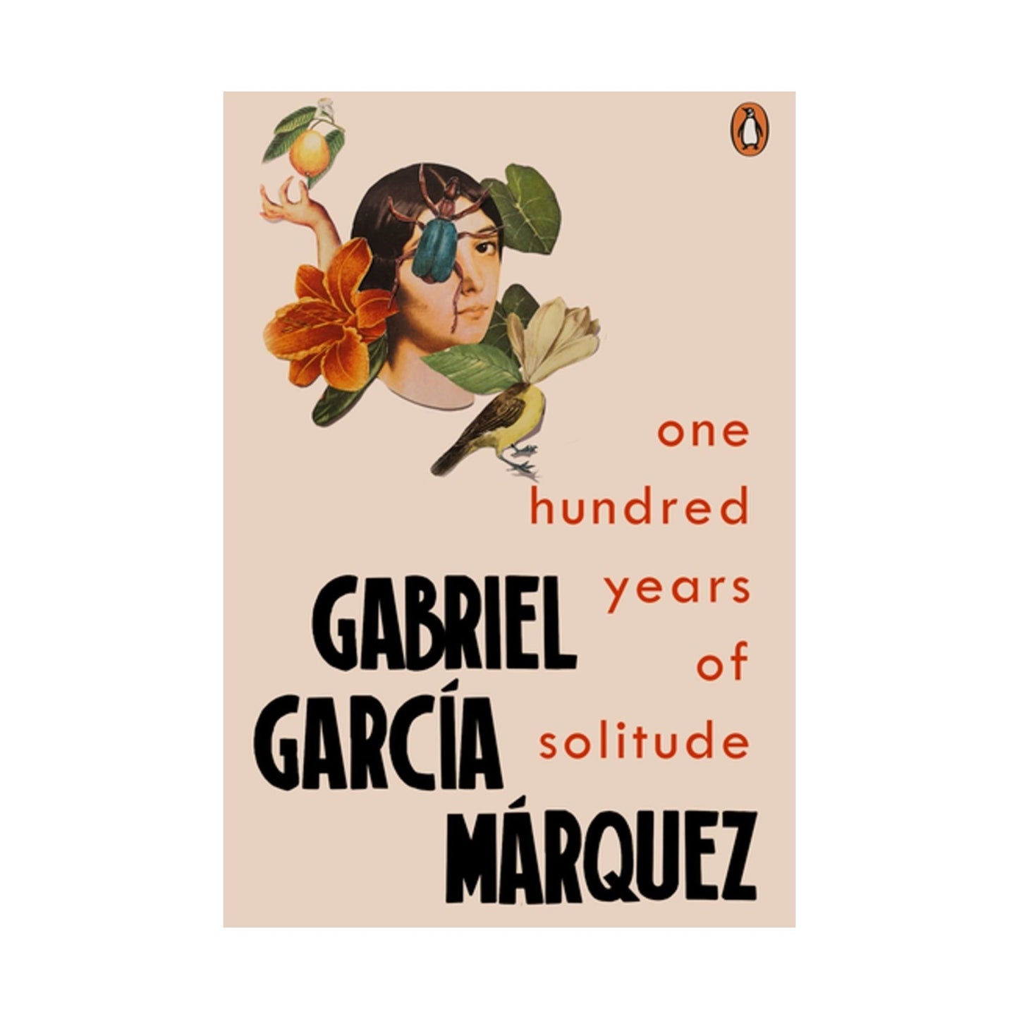 One Hundred Years of Solitude Book Cover Poster, Literary Wall Art for Gabriel Garcia Marquez Fans, Gift for Book Lovers