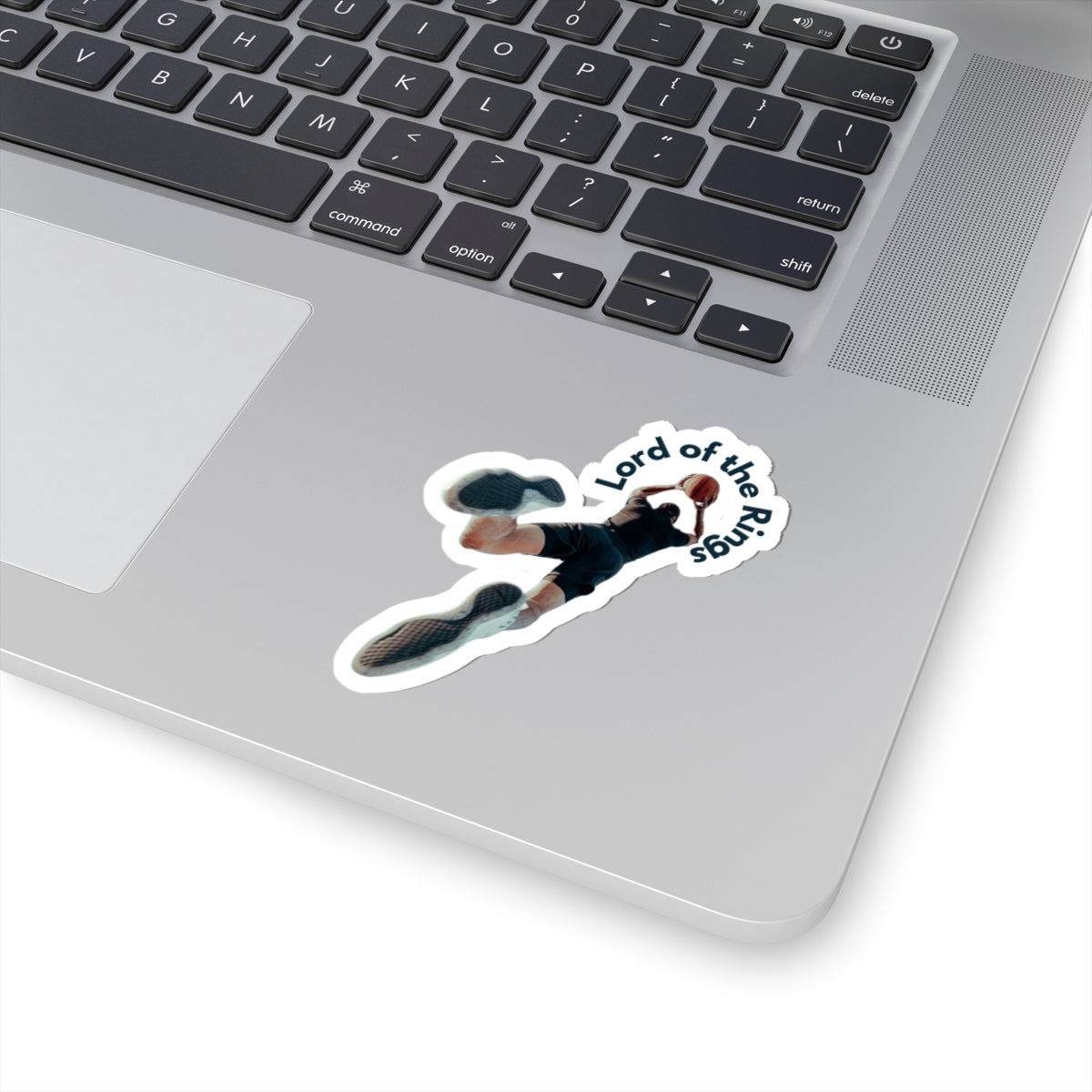 Lord of the Rings Basketball Sticker - Cool Vinyl Decal for Basketball Fans - Stylish Gift for Him, Boyfriend, or Dad