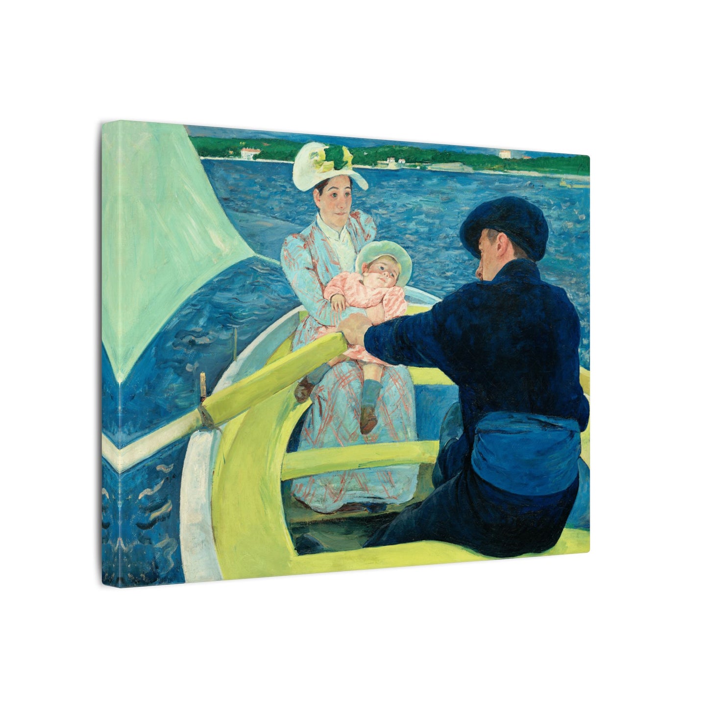 The Boating Party by Mary Cassatt Canvas Print, Ideal Mother's Day Gift, Family Day Wall Art