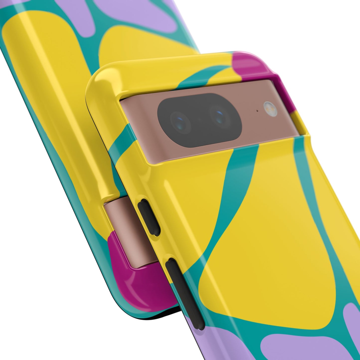Matisse Style Floral Tough Phone Case, Colorful Abstract Flowers, Gift for Art Lovers, Wide Range of Smartphones