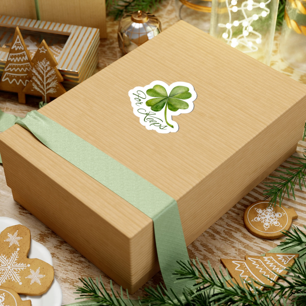 Lucky Clover Stickers For Keeps inspired by Boys of Tommen, Ireland, Cork, Friends-to-lovers, Binding 13, St Patricks Day