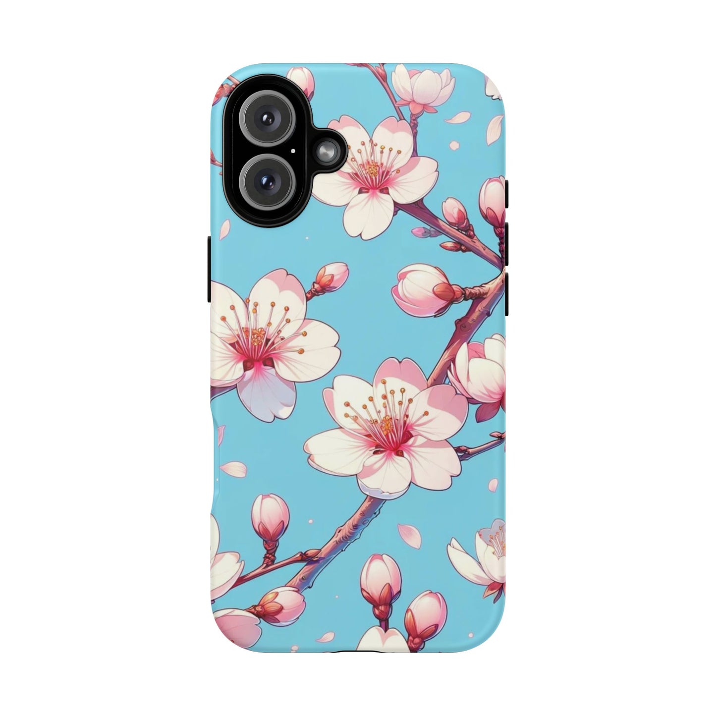 Anime Phone Case, Sakura Blossom Tough Case, Friend Gift, Japanese Culture, Protective Cover, Anime Lover Gift