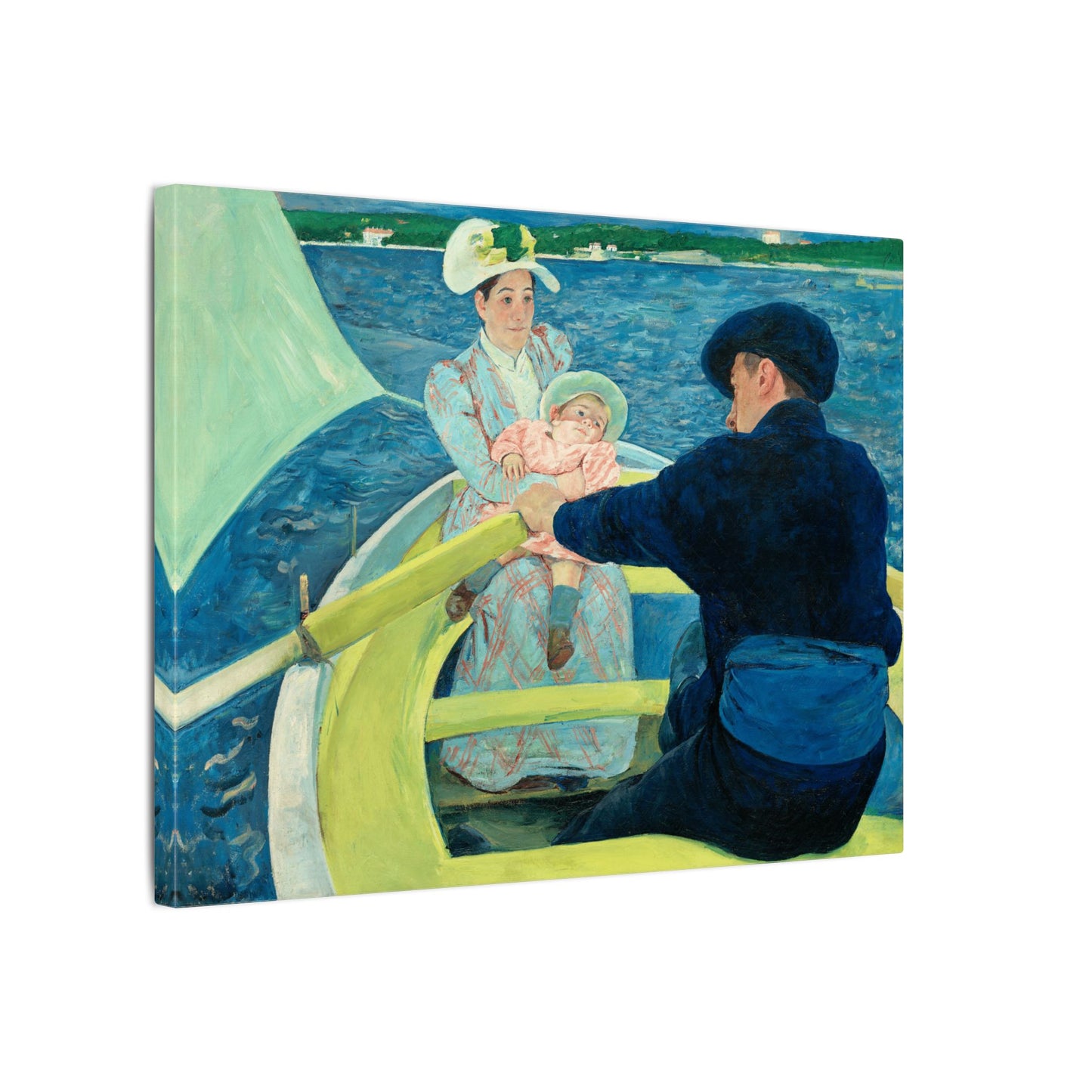The Boating Party by Mary Cassatt Canvas Print, Ideal Mother's Day Gift, Family Day Wall Art