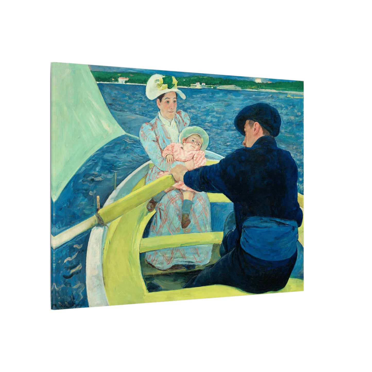 The Boating Party by Mary Cassatt Canvas Print, Ideal Mother's Day Gift, Family Day Wall Art