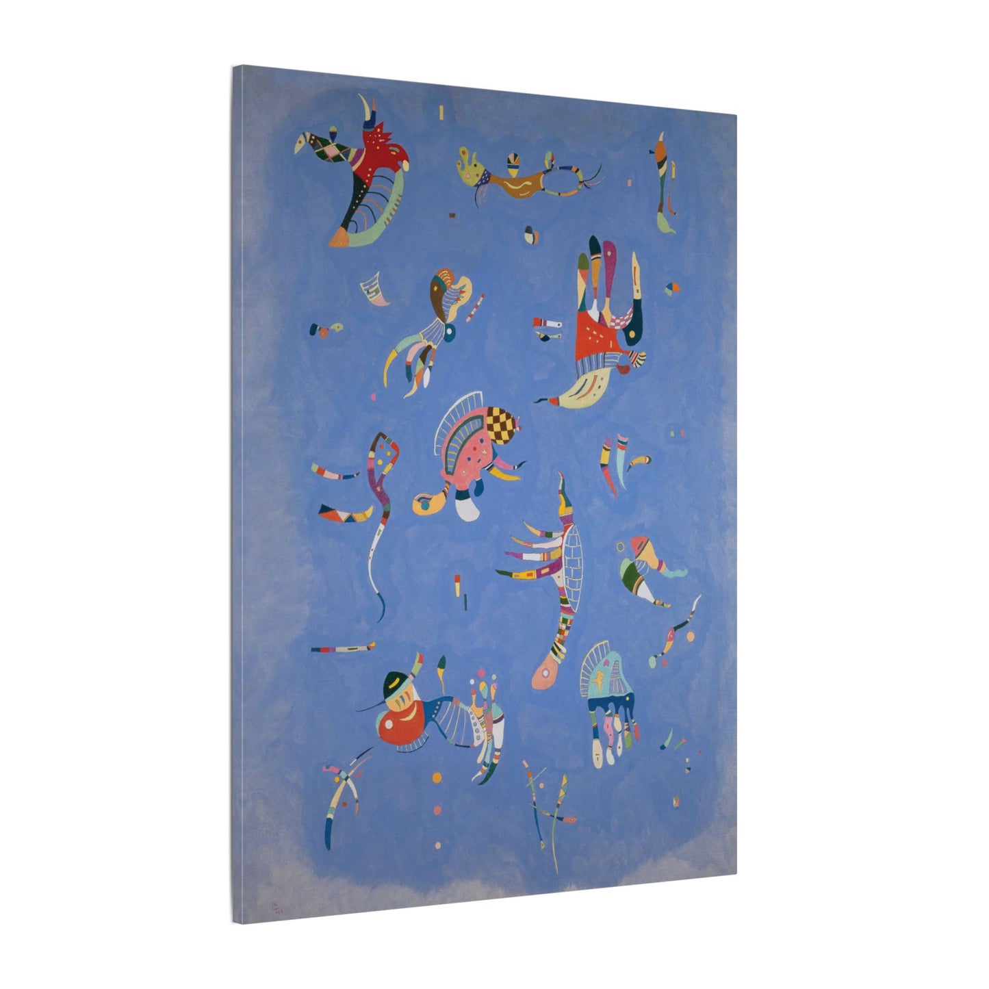 Blue Sky by Wassily Kandinsky, Canvas Print, Modern Abstract Art Decor