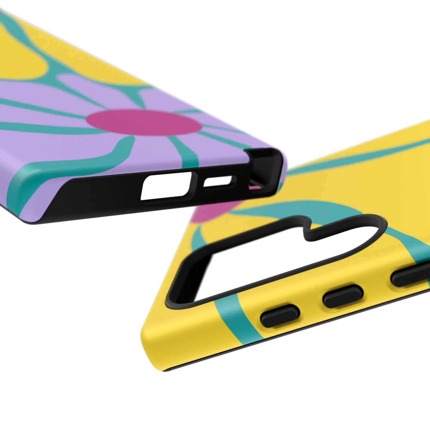 Matisse Style Floral Tough Phone Case, Colorful Abstract Flowers, Gift for Art Lovers, Wide Range of Smartphones