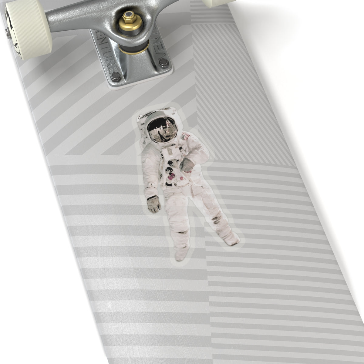 American Astronaut Sticker - Space Enthusiast Gift, Cosmic Decor, Outer Space Laptop Decal, NASA Theme Vinyl Sticker