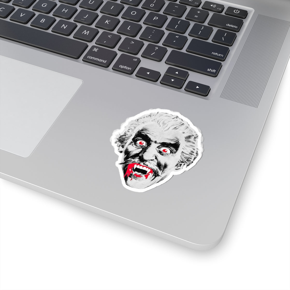 Count Dracula Vinyl Decal Sticker by Jess Franco, Perfect for Halloween, Spooky Season Horror Decor