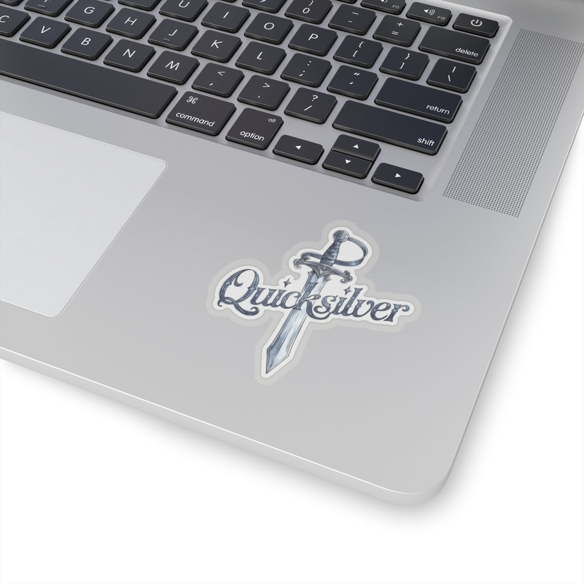Quicksilver Sticker, Book by Callie Hart, Sword Decal, Gift for Fae & Alchemy Fans, Perfect Present for Book Lovers