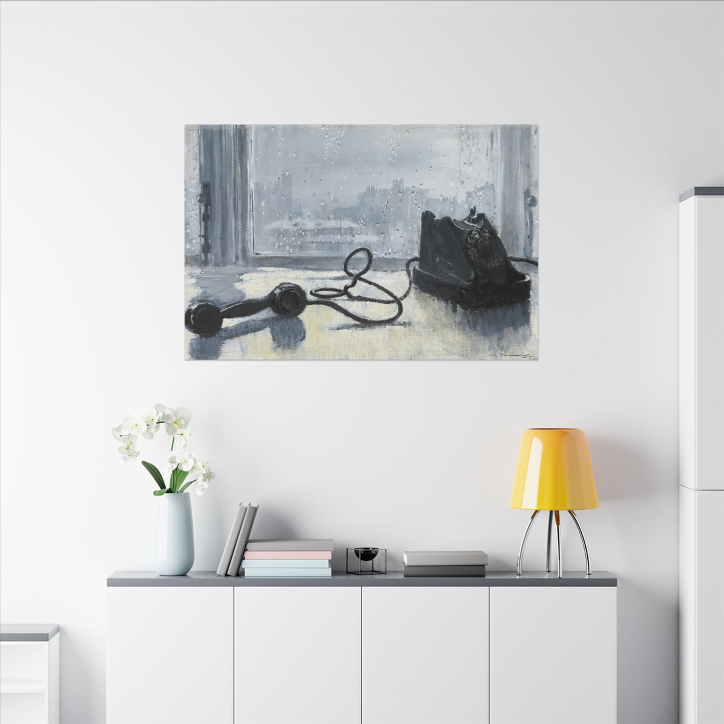 Soviet Art Canvas Print, Waiting by Yuri Pimenov, Iconic Social Realism Art for Home Decor