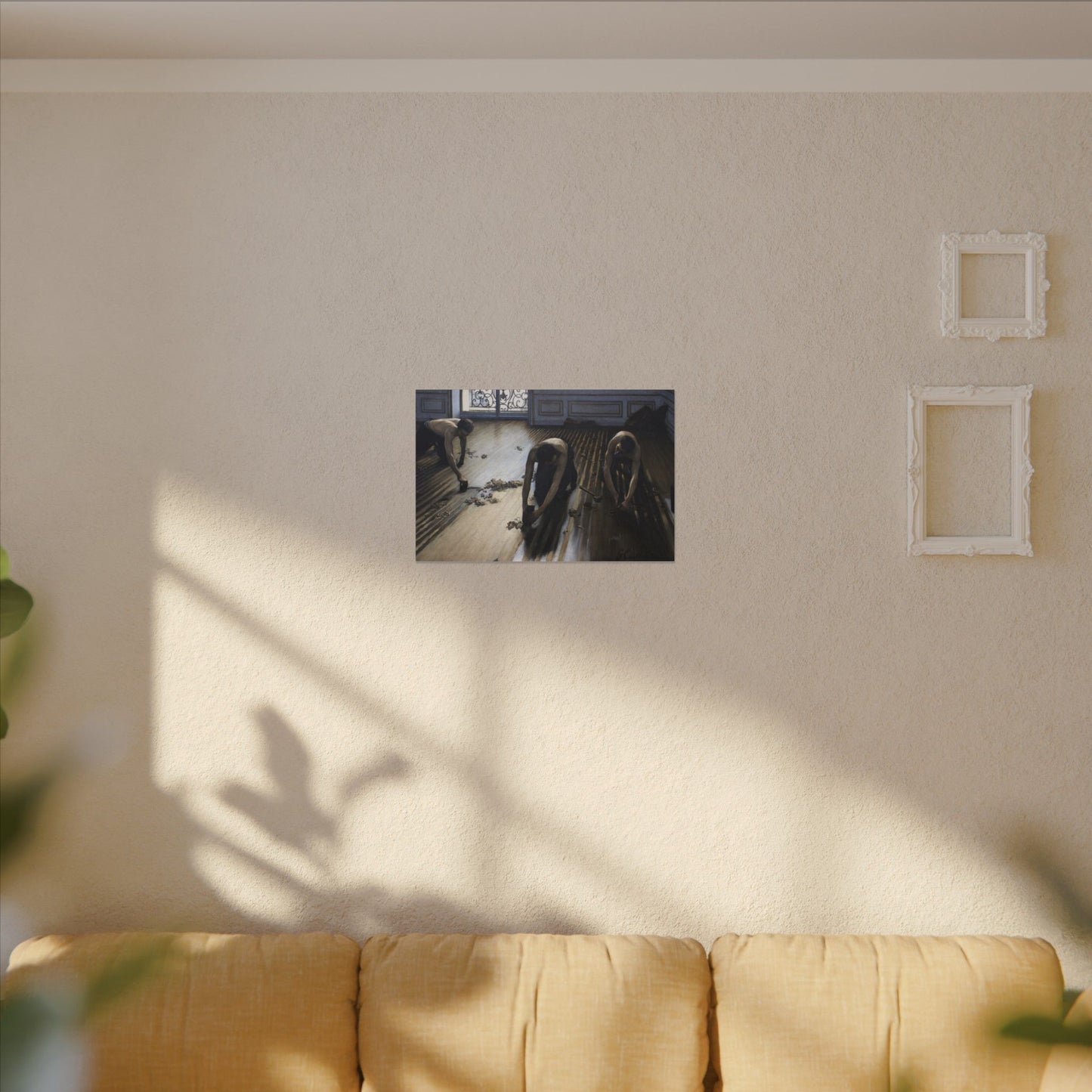 Gustave Caillebotte The Parquet Planers Canvas, French Impressionist Urban Art, Eco Friendly Wall Art for Home Decor