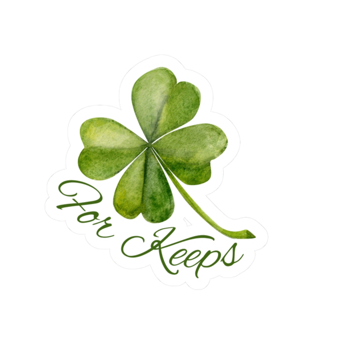 Lucky Clover Stickers For Keeps inspired by Boys of Tommen, Ireland, Cork, Friends-to-lovers, Binding 13, St Patricks Day