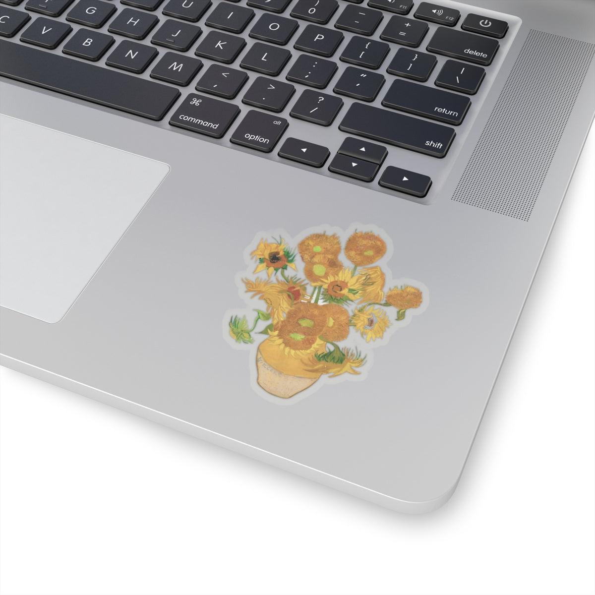 Van Gogh Sunflower Decal Sticker, Perfect Gift, Art Sticker for Laptop and Water Bottle