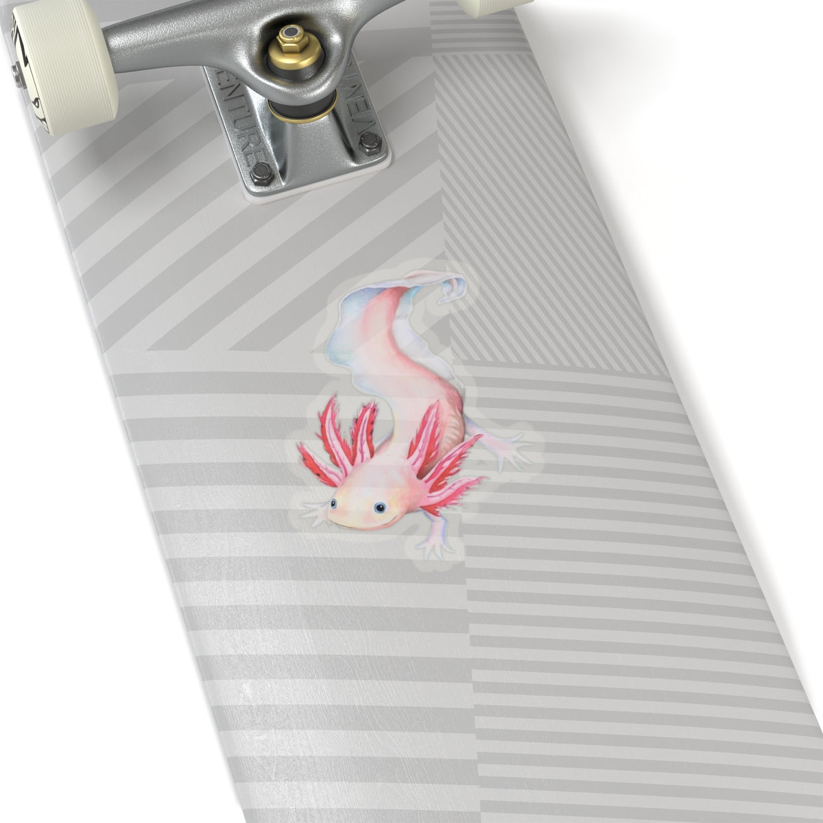 Axolotl Sticker, Laptop Decal, Water Bottle Sticker, Hand Drawn Design, Cute Beautiful Gift, Vinyl Sticker, Eco Friendly