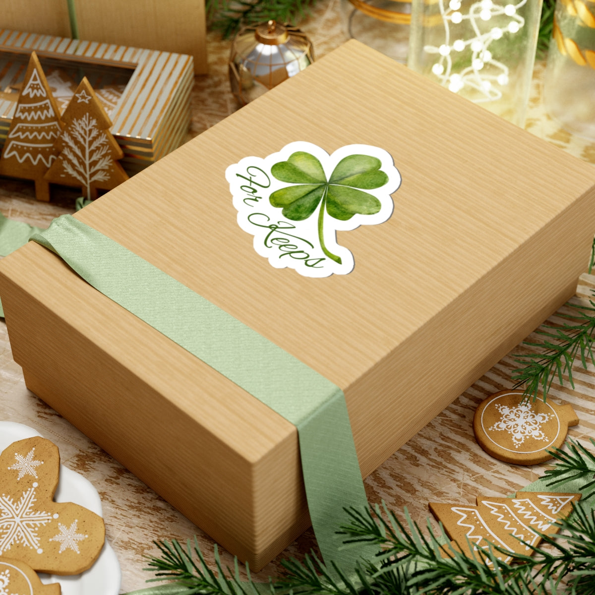 Lucky Clover Stickers For Keeps inspired by Boys of Tommen, Ireland, Cork, Friends-to-lovers, Binding 13, St Patricks Day