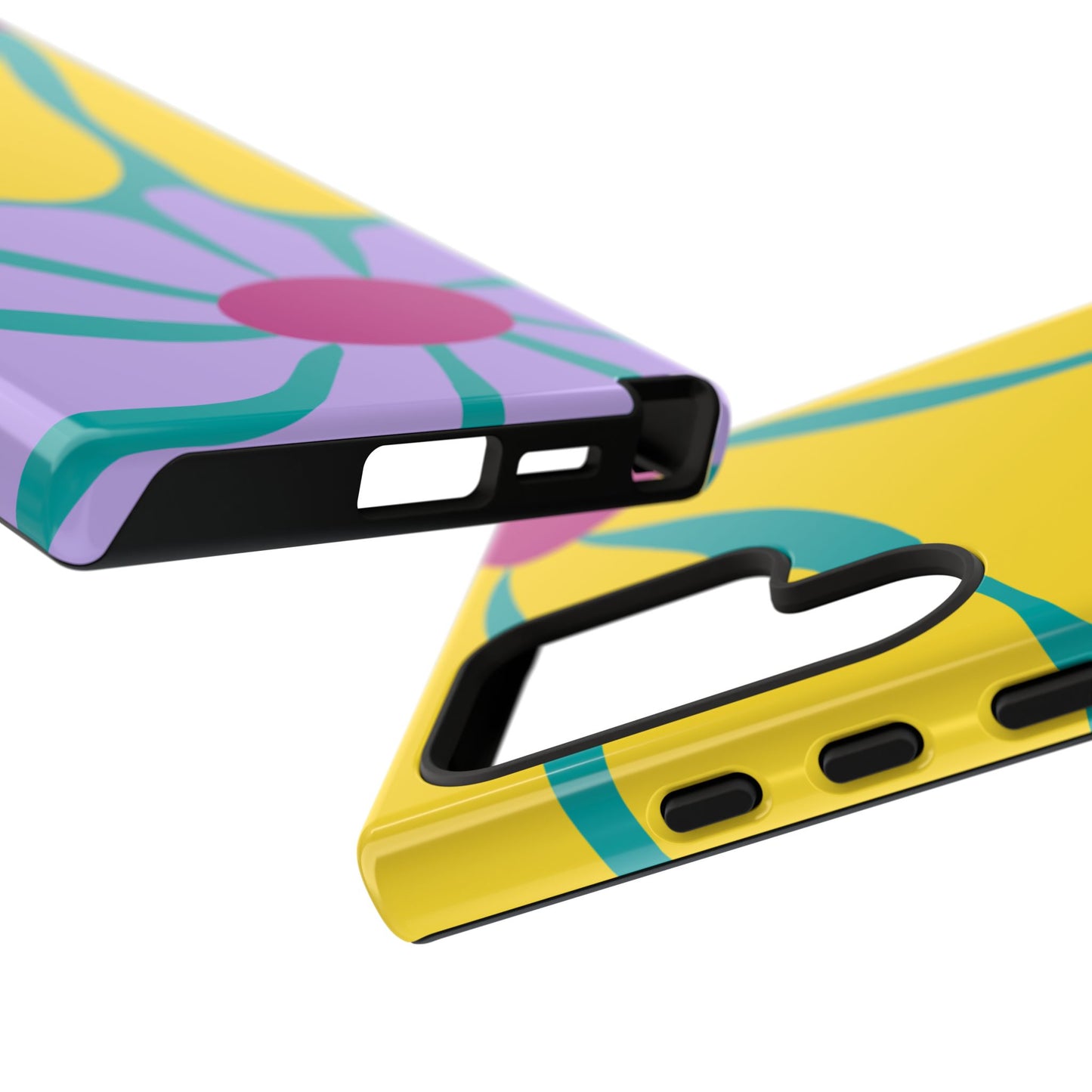 Matisse Style Floral Tough Phone Case, Colorful Abstract Flowers, Gift for Art Lovers, Wide Range of Smartphones
