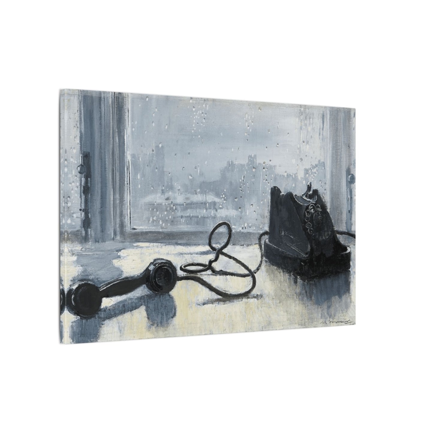 Soviet Art Canvas Print, Waiting by Yuri Pimenov, Iconic Social Realism Art for Home Decor