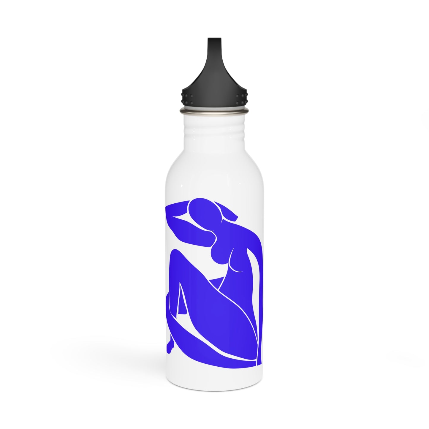 Art Water Bottle, Henri Matisse Blue Nude Stainless Steel Flask, 20oz Drinkware Tumbler for Art Lovers