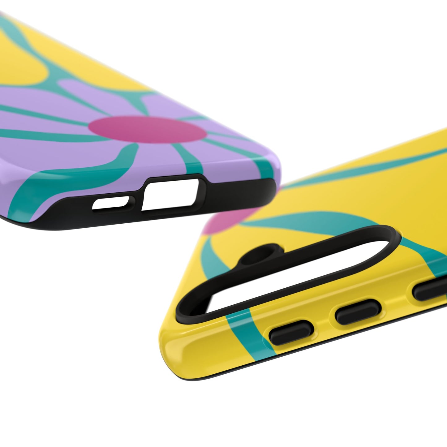 Matisse Style Floral Tough Phone Case, Colorful Abstract Flowers, Gift for Art Lovers, Wide Range of Smartphones