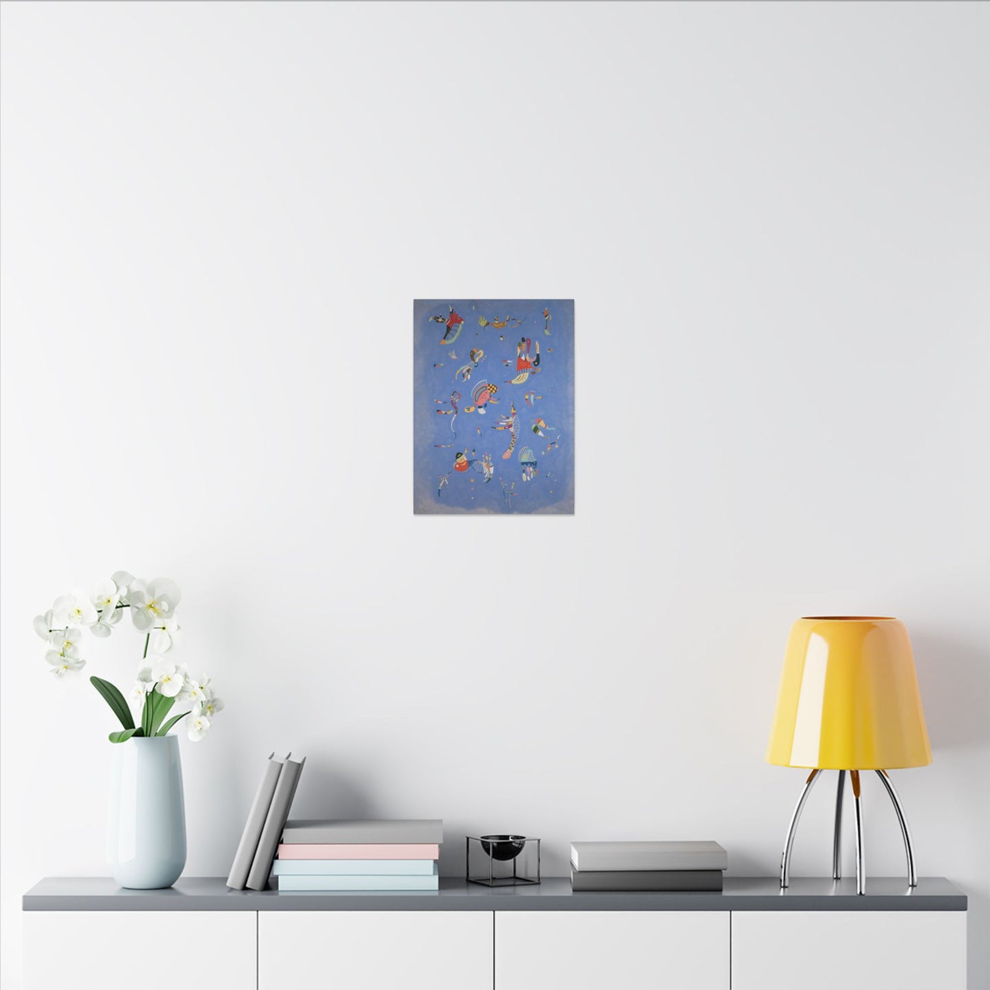 Blue Sky by Wassily Kandinsky, Canvas Print, Modern Abstract Art Decor