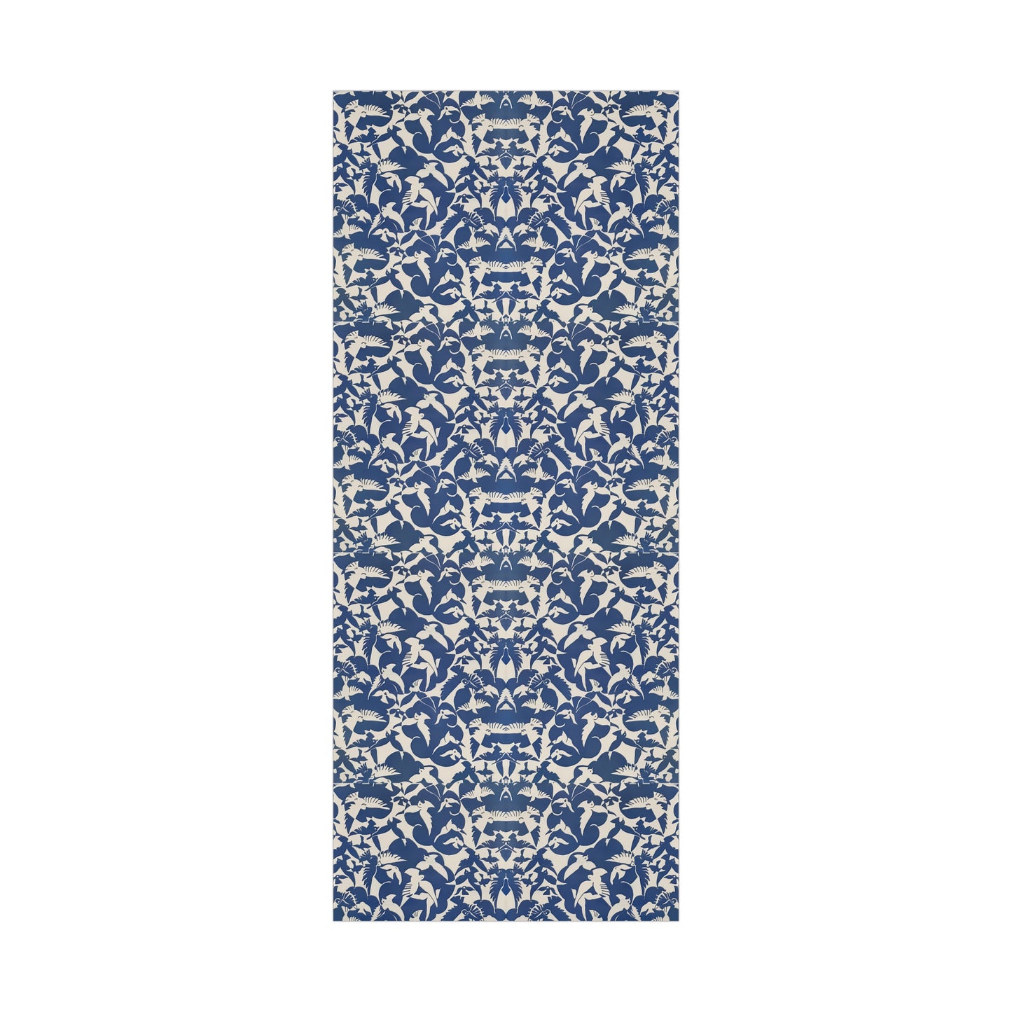 Vintage Pigeon Bird Pattern Gift Wrapping Paper - Elegant Blue and White Design from Rijksmuseum, Classic Gift Wrap - Eco Friendly