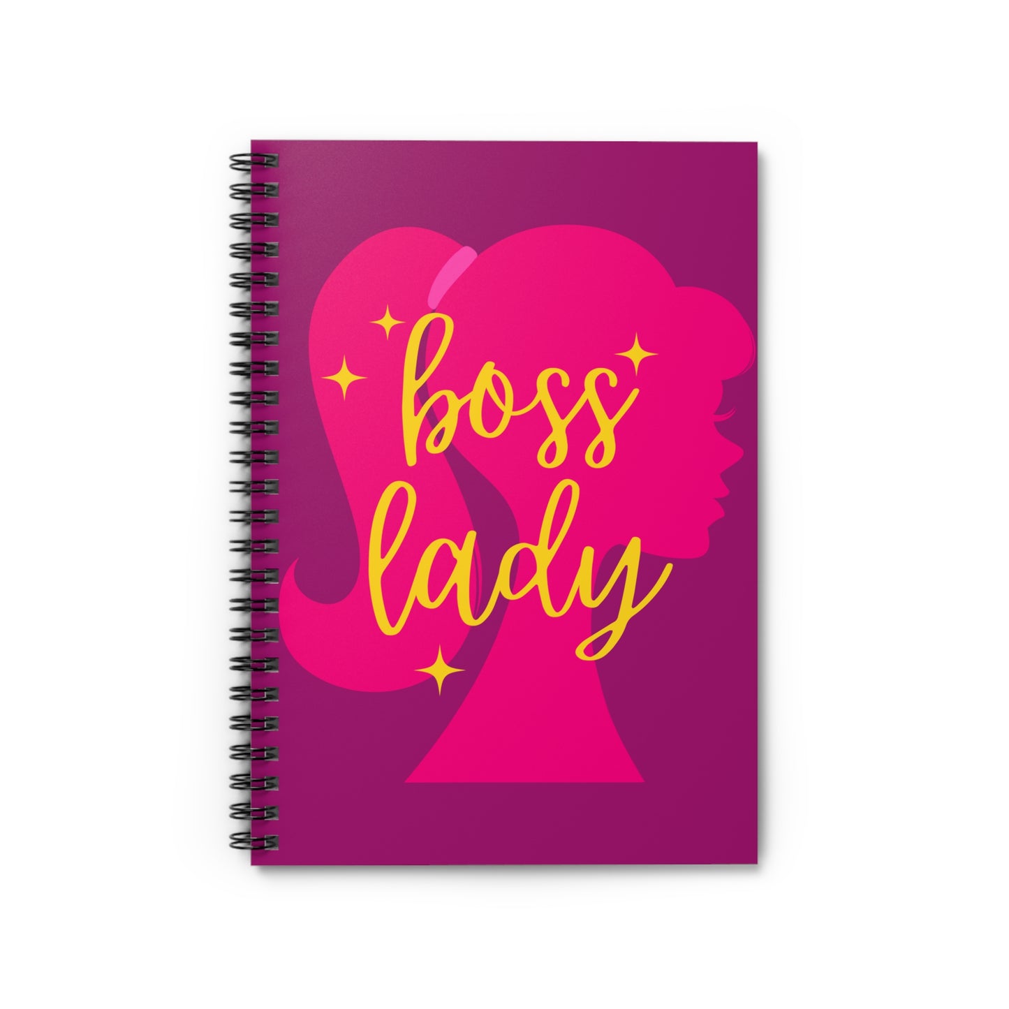Barbie-Inspired Boss Lady Notebook - Pink and Berry Feminine Diary - Perfect Gift for Ambitious Women and Girls
