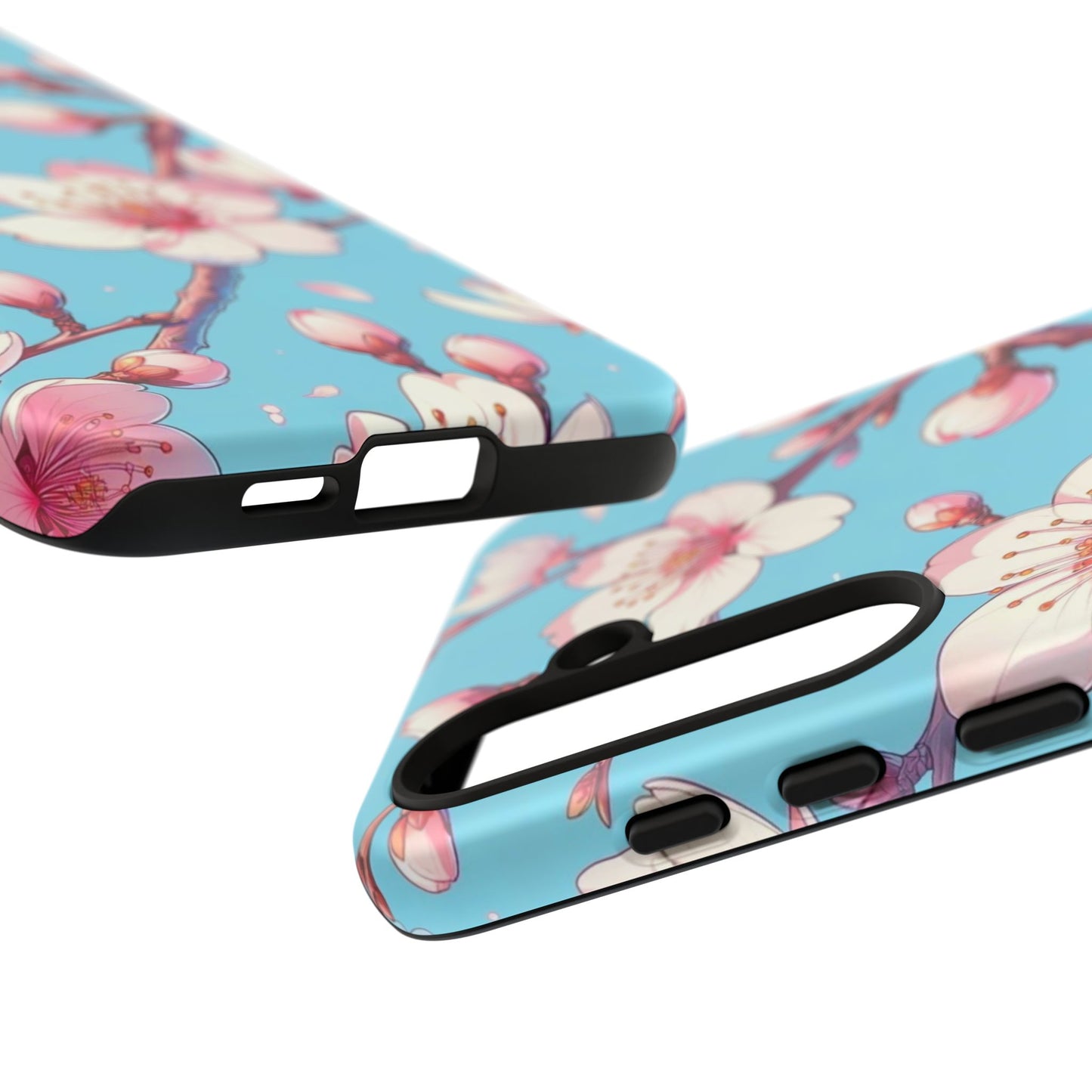 Anime Phone Case, Sakura Blossom Tough Case, Friend Gift, Japanese Culture, Protective Cover, Anime Lover Gift