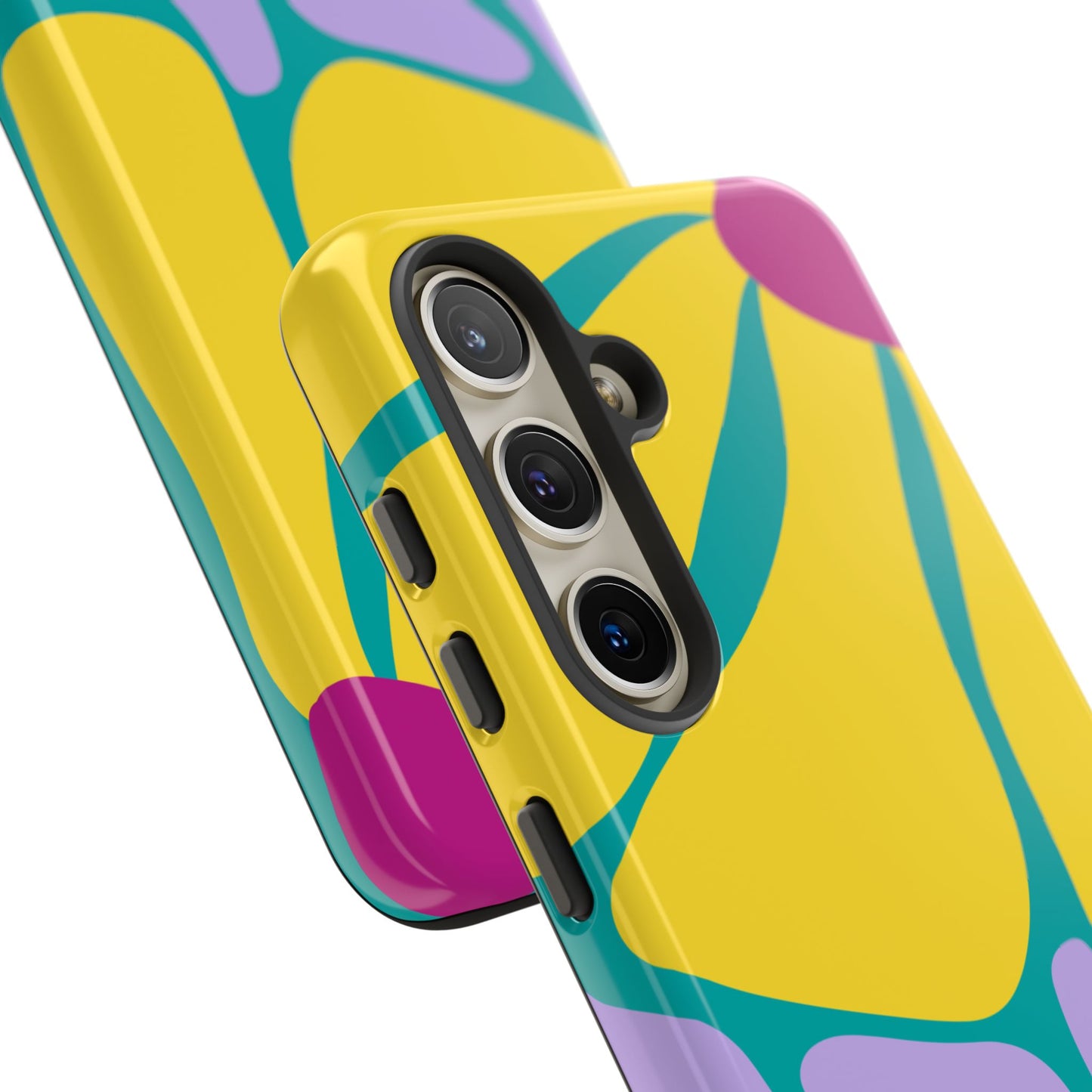 Matisse Style Floral Tough Phone Case, Colorful Abstract Flowers, Gift for Art Lovers, Wide Range of Smartphones