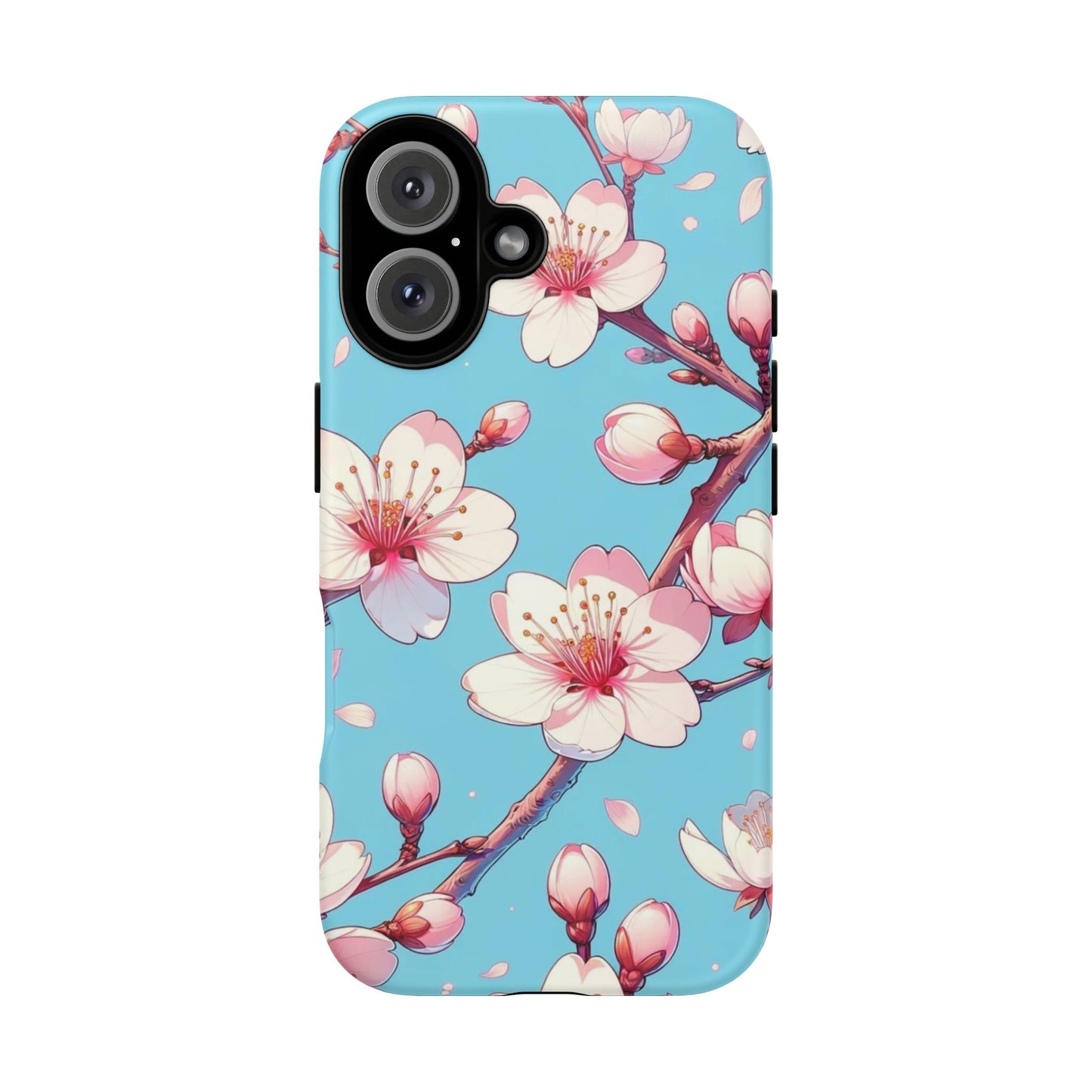 Anime Phone Case, Sakura Blossom Tough Case, Friend Gift, Japanese Culture, Protective Cover, Anime Lover Gift