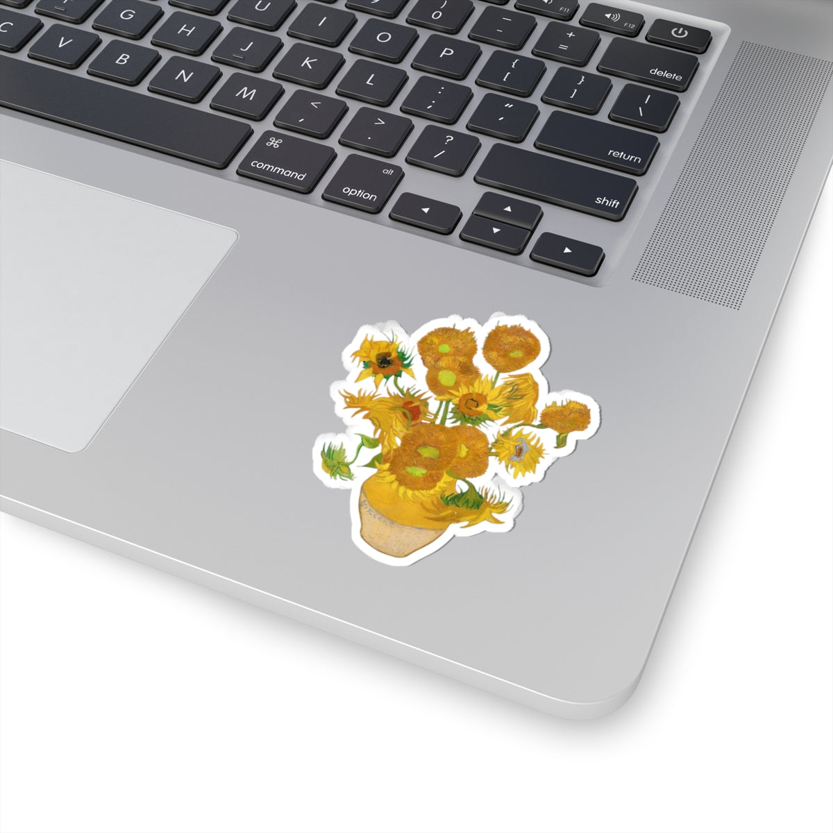 Van Gogh Sunflower Decal Sticker, Perfect Gift, Art Sticker for Laptop and Water Bottle