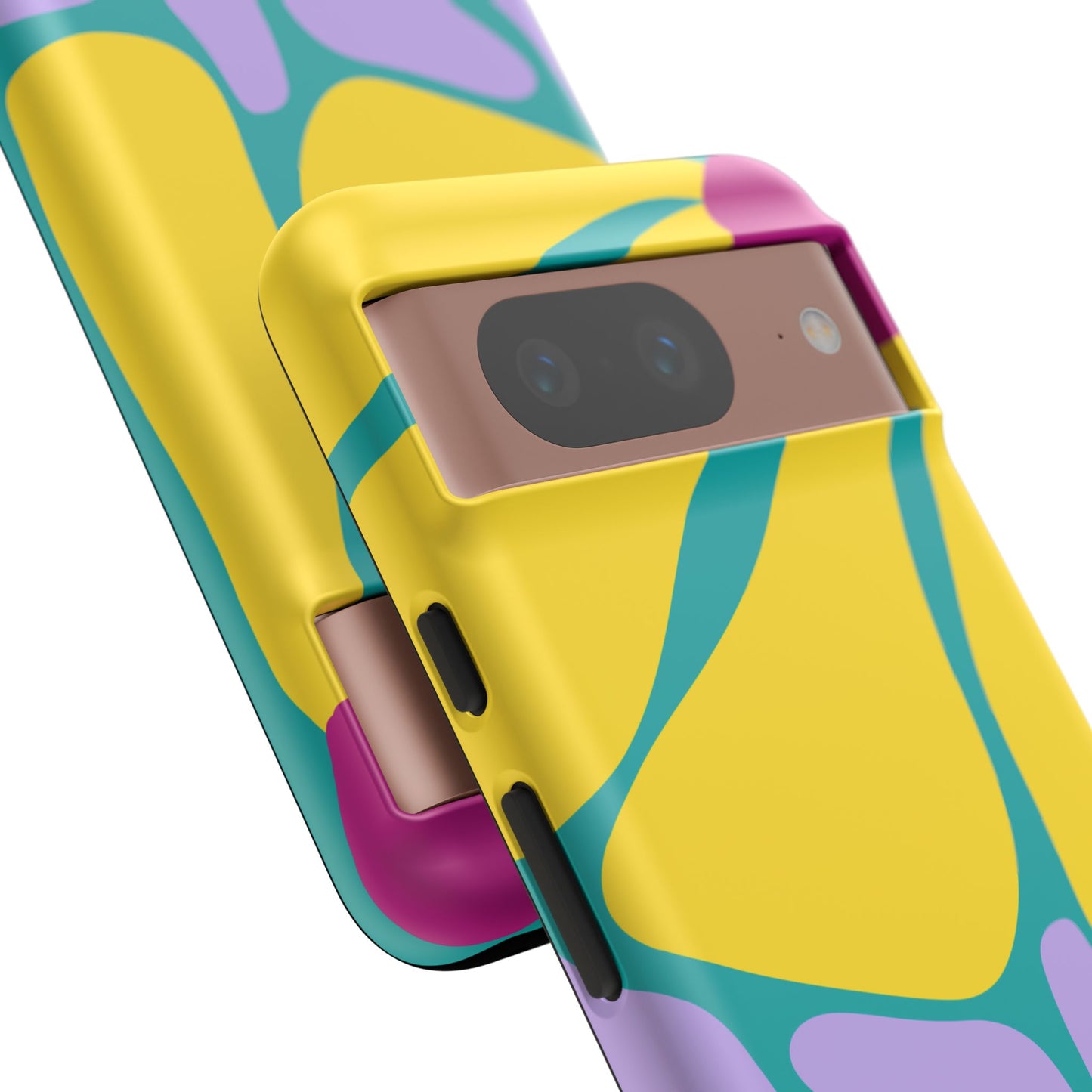 Matisse Style Floral Tough Phone Case, Colorful Abstract Flowers, Gift for Art Lovers, Wide Range of Smartphones