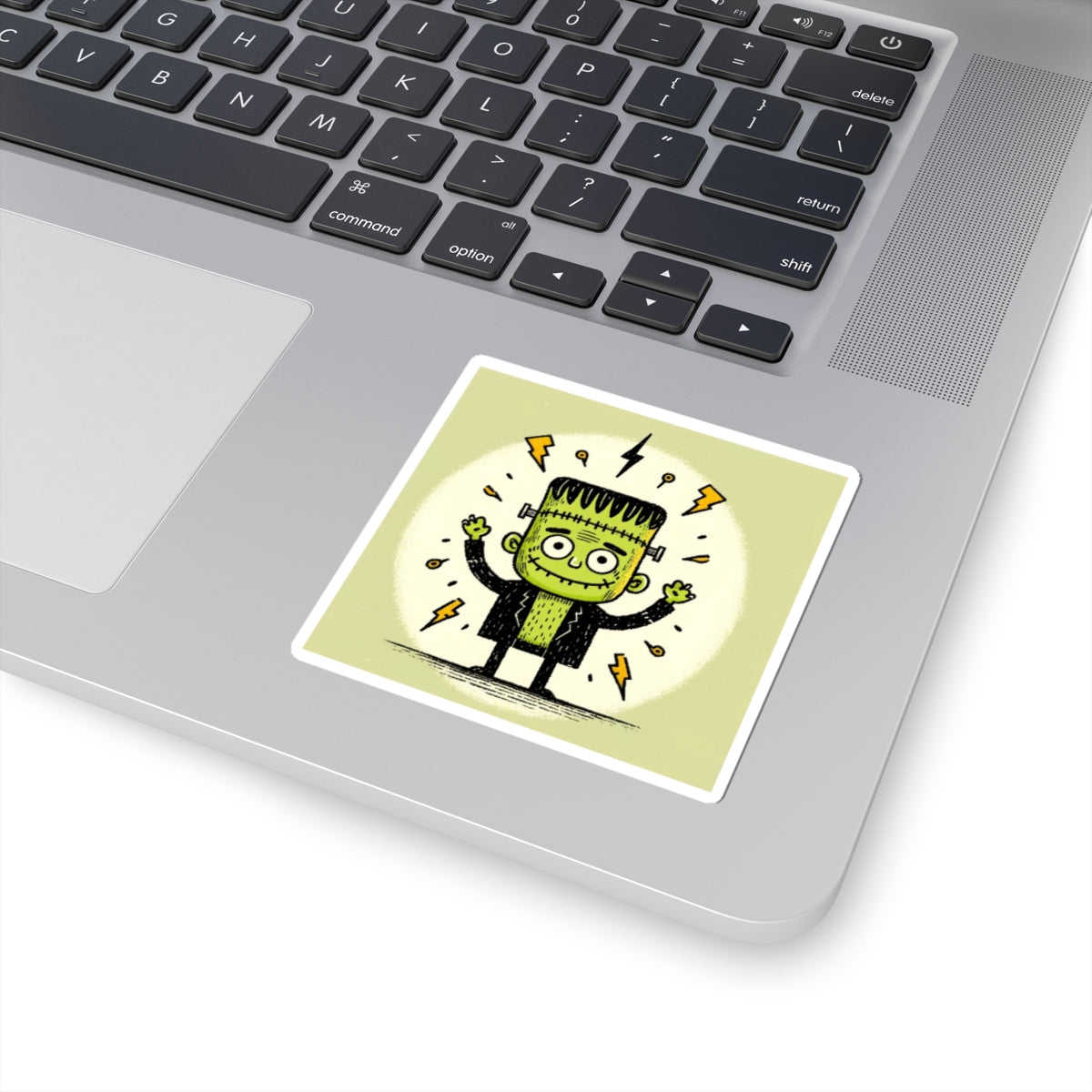 Cute Frankenstein Monster Vinyl Decal Sticker, Perfect Gift for Kids, Halloween Spooky Season Decor