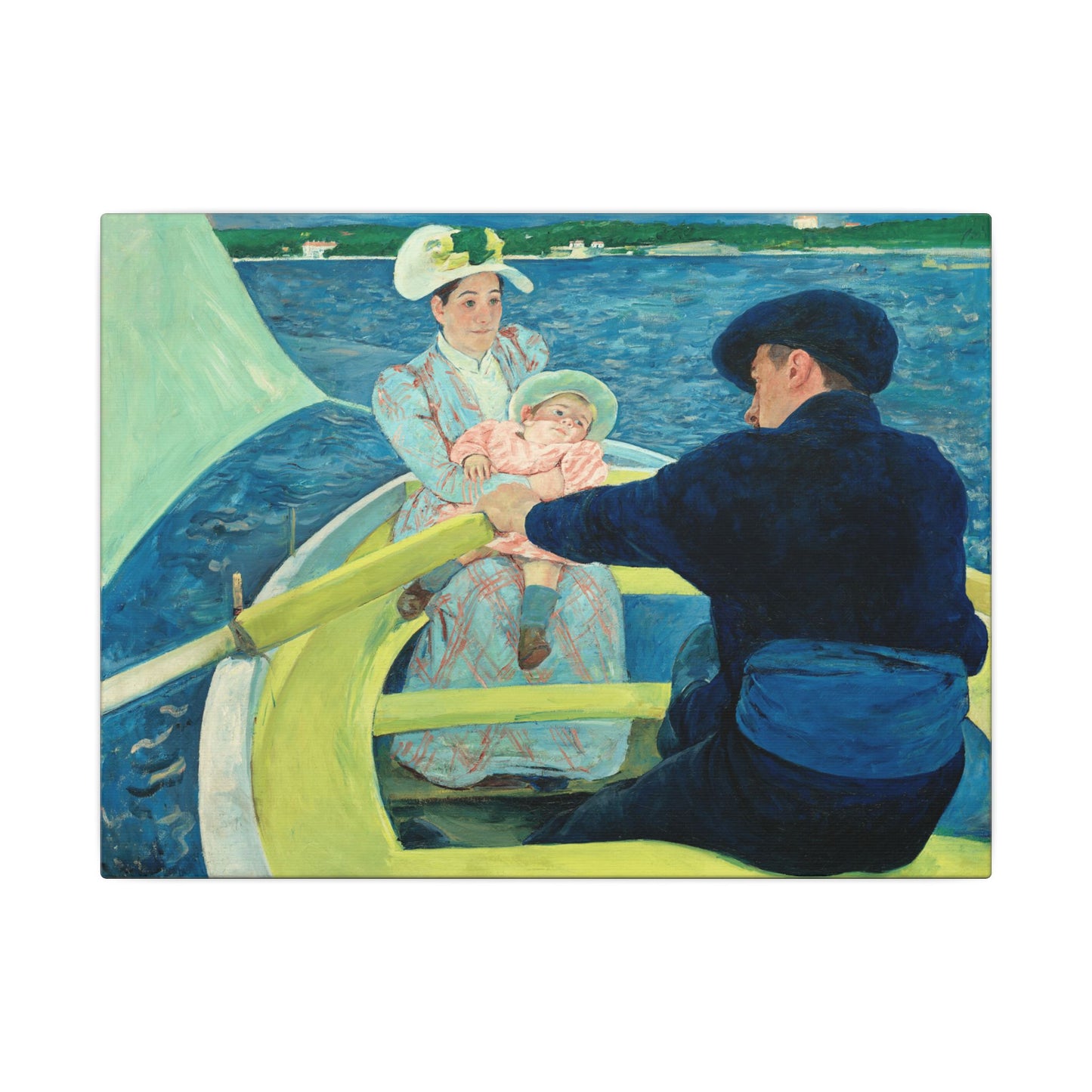 The Boating Party by Mary Cassatt Canvas Print, Ideal Mother's Day Gift, Family Day Wall Art