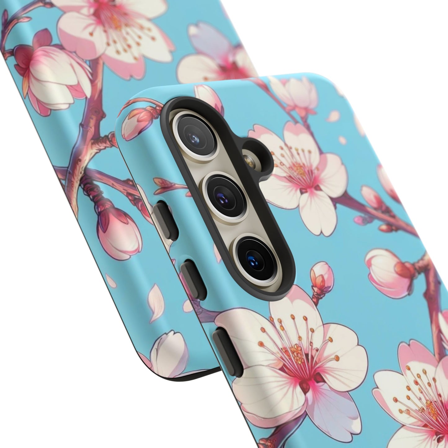 Anime Phone Case, Sakura Blossom Tough Case, Friend Gift, Japanese Culture, Protective Cover, Anime Lover Gift