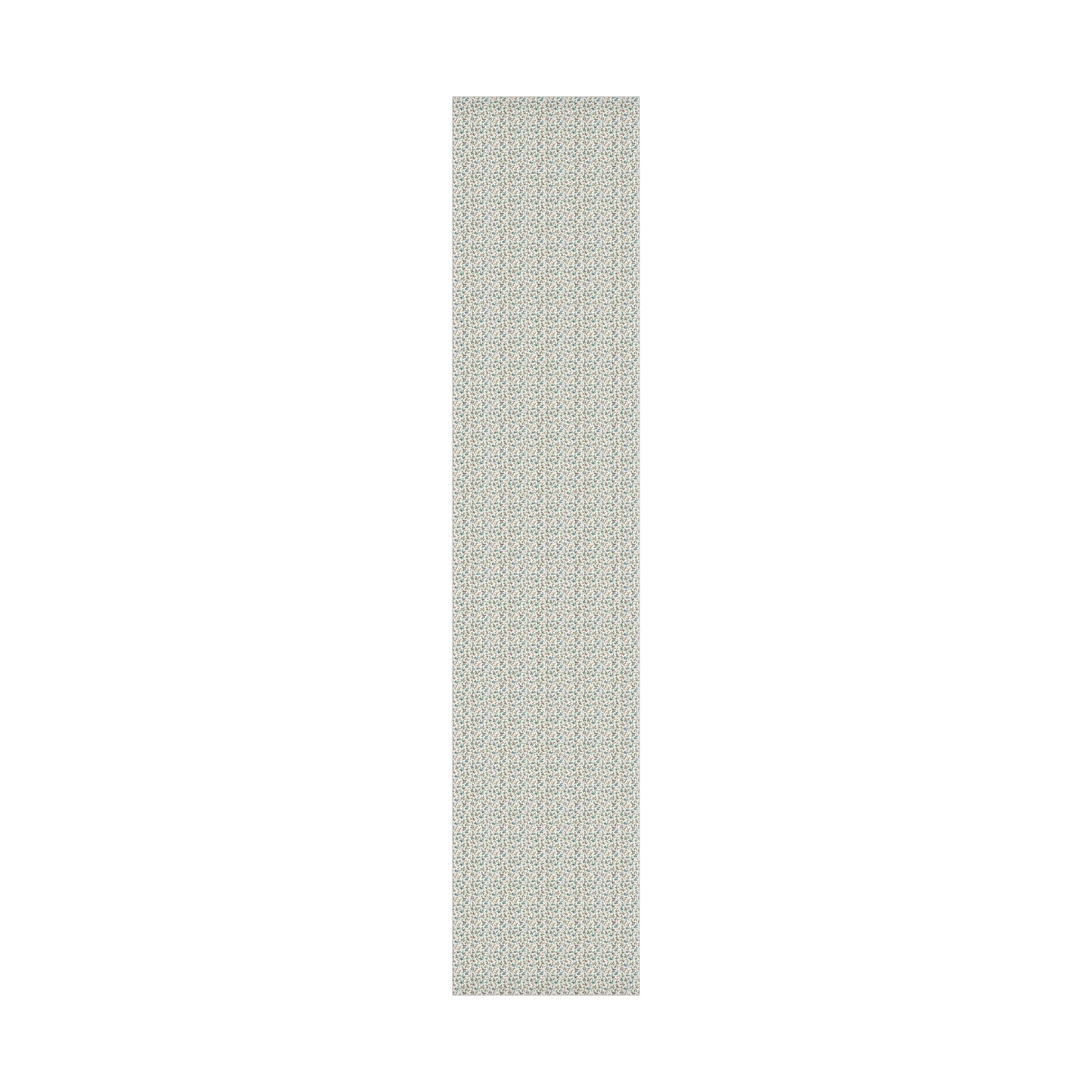 Elegant wildflower gift wrap in soft beige with delicate floral design, eco-friendly wrapping paper for birthdays, weddings, and special occasions.