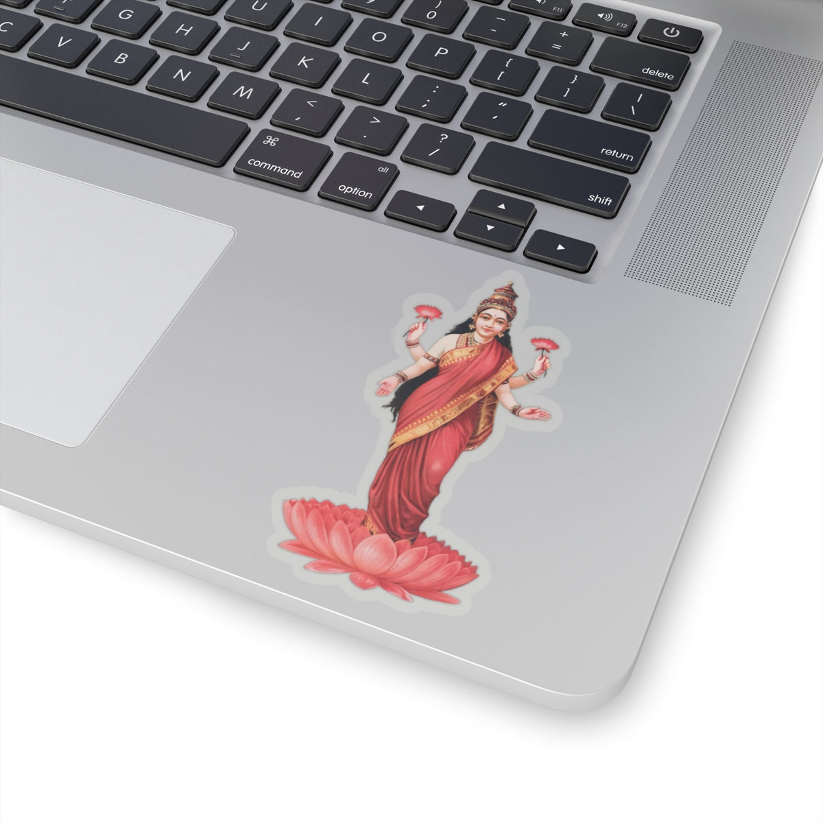 Lakshmi Hindu Goddess Decal Sticker, Perfect for Laptop and Water Bottle, Great Gift