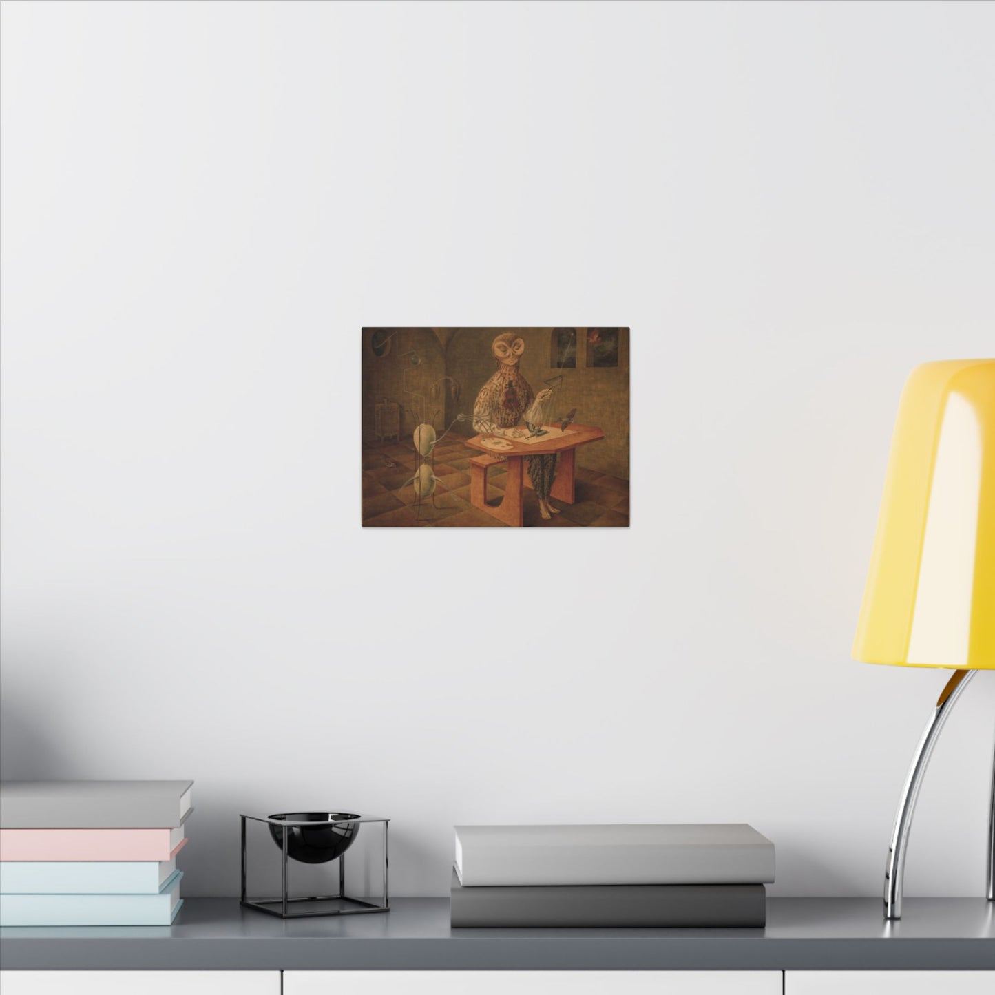 Remedios Varo The Creation of The Birds Canvas Print, Surrealist Art Masterpiece