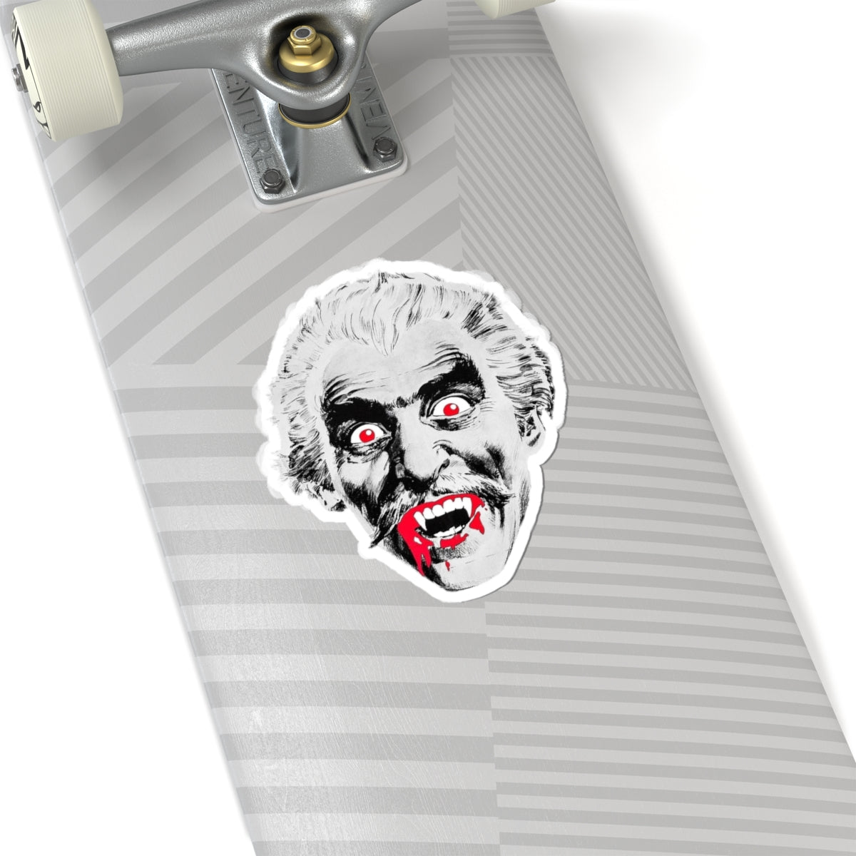 Count Dracula Vinyl Decal Sticker by Jess Franco, Perfect for Halloween, Spooky Season Horror Decor