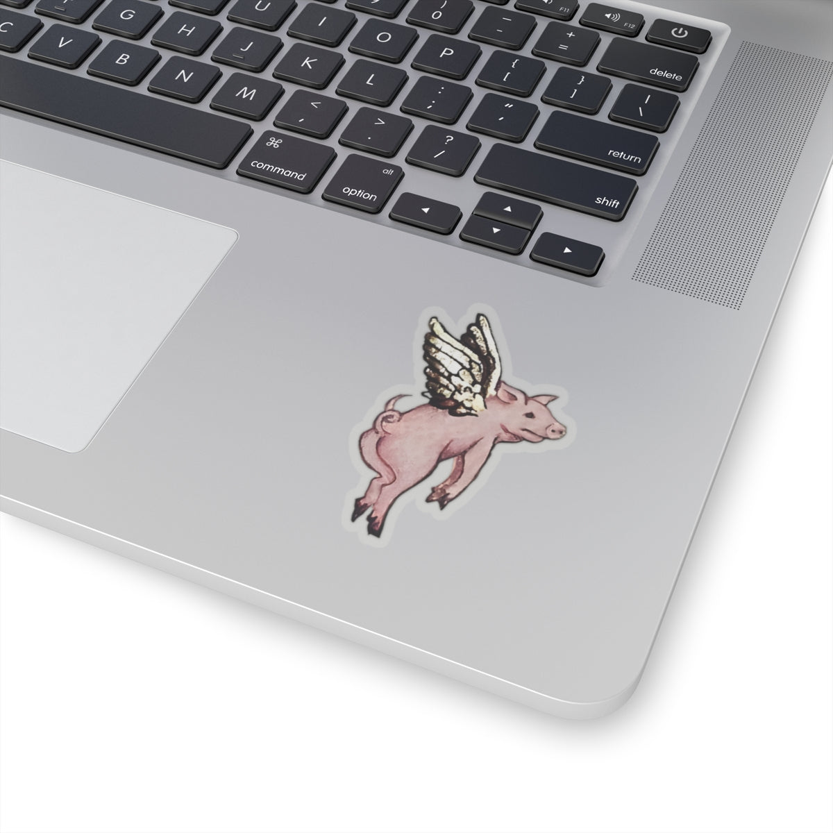 Medieval Pig Sticker, Mystical Art Decal for Laptop, Water Bottle, Unique Gift, Cool Adhesive