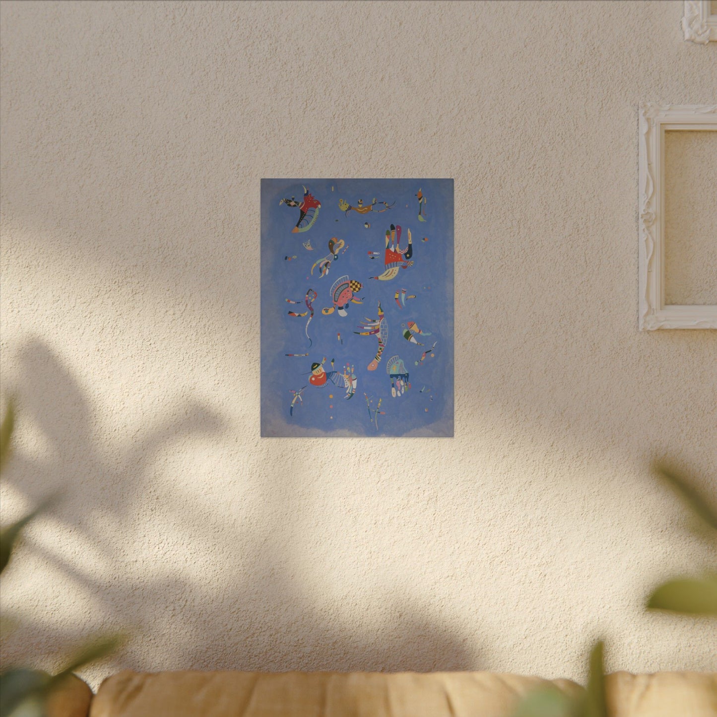 Blue Sky by Wassily Kandinsky, Canvas Print, Modern Abstract Art Decor