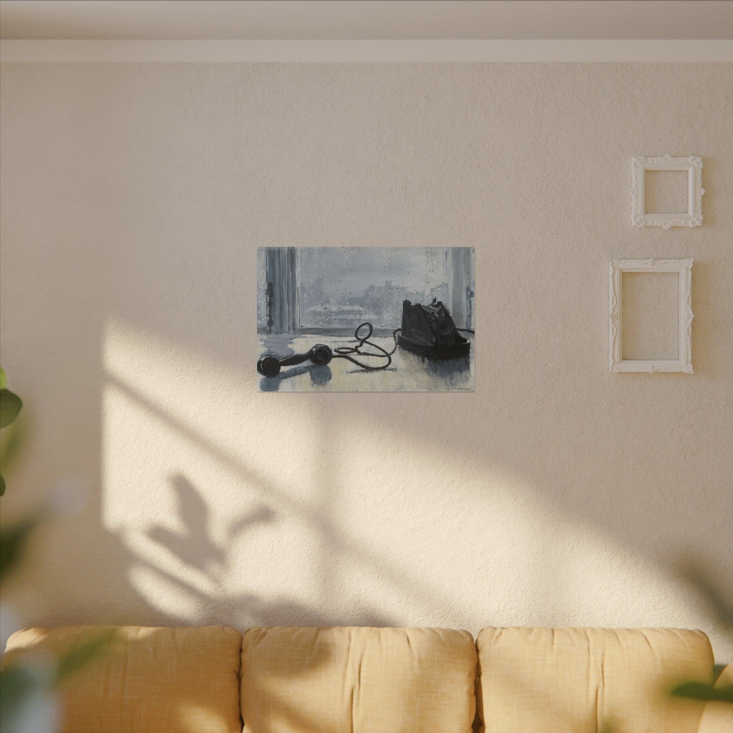 Soviet Art Canvas Print, Waiting by Yuri Pimenov, Iconic Social Realism Art for Home Decor