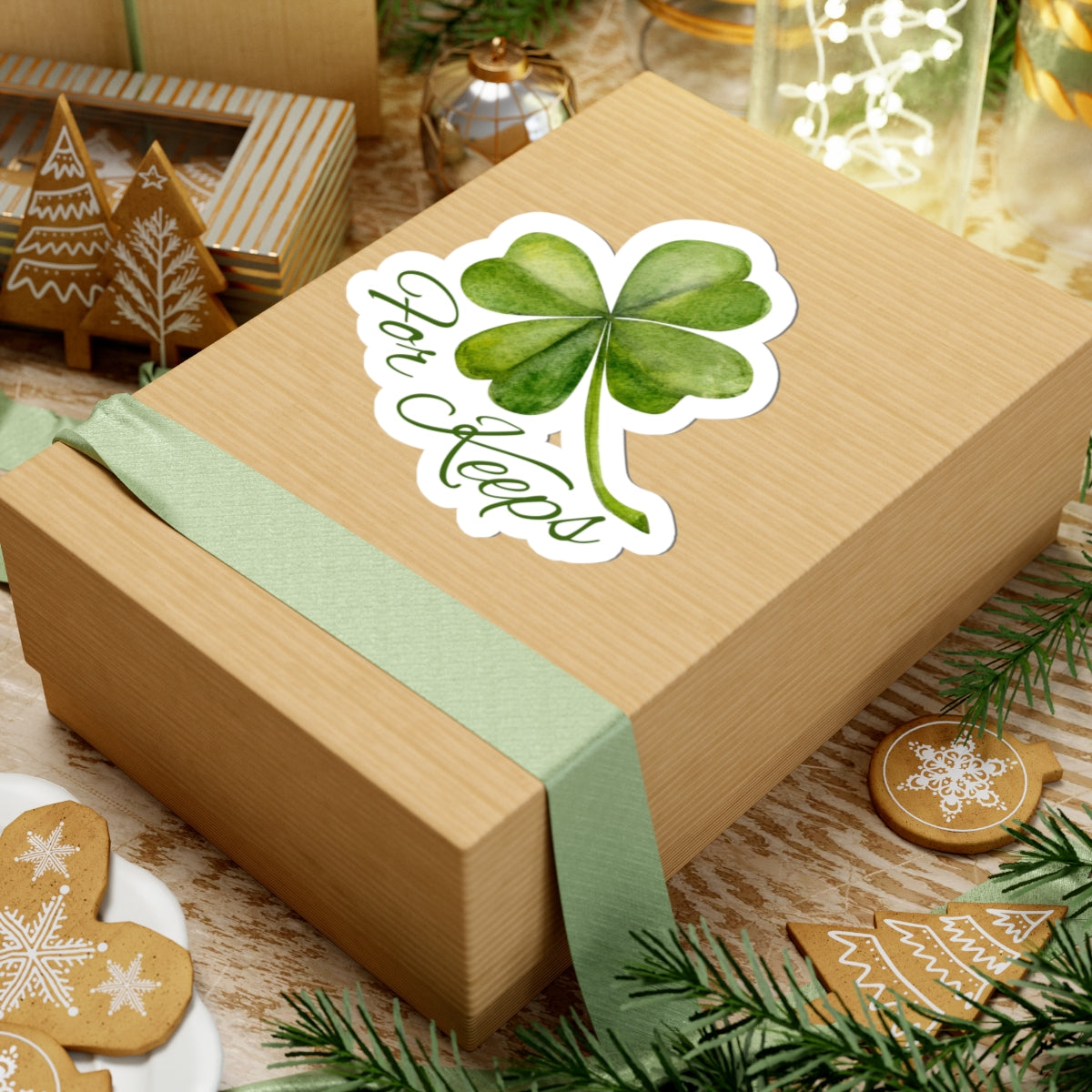 Lucky Clover Stickers For Keeps inspired by Boys of Tommen, Ireland, Cork, Friends-to-lovers, Binding 13, St Patricks Day