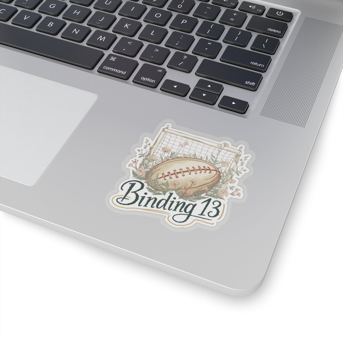 Binding 13 sticker, Rugby Ball and Wildflowers, Shannon Lynch Johnny Kavanagh, Gift for Friends to Lovers fans