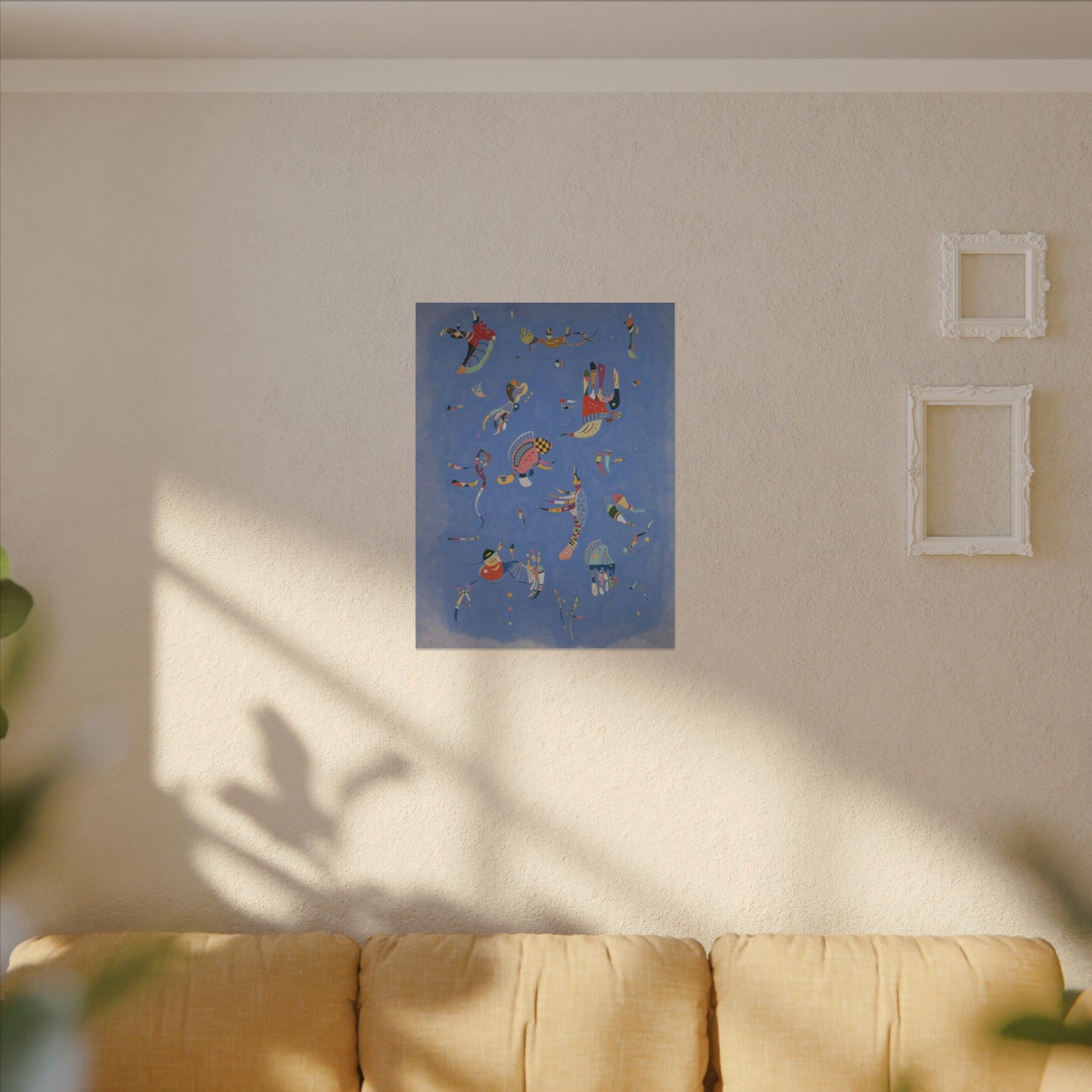 Blue Sky by Wassily Kandinsky, Canvas Print, Modern Abstract Art Decor