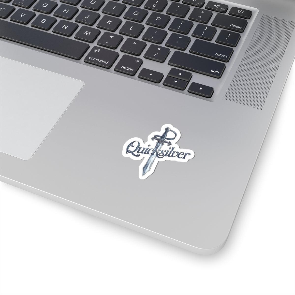 Quicksilver Sticker, Book by Callie Hart, Sword Decal, Gift for Fae & Alchemy Fans, Perfect Present for Book Lovers