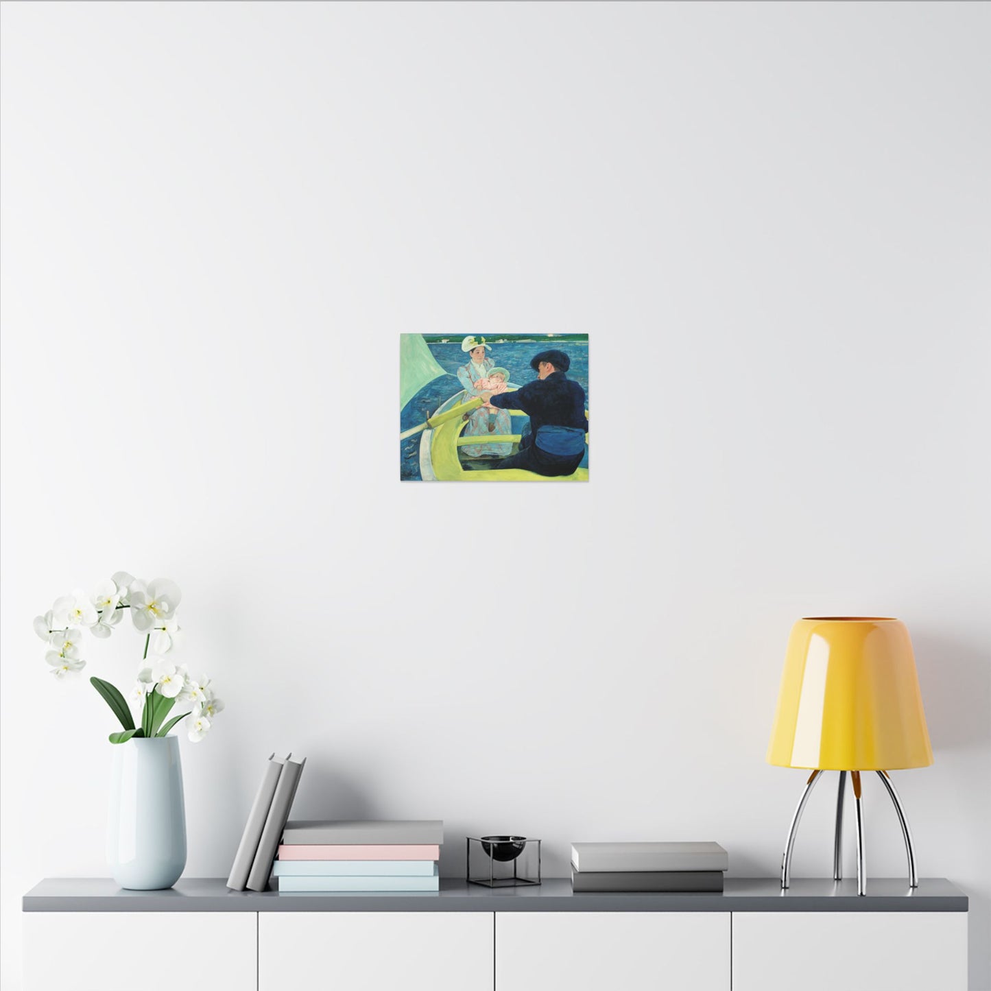 The Boating Party by Mary Cassatt Canvas Print, Ideal Mother's Day Gift, Family Day Wall Art