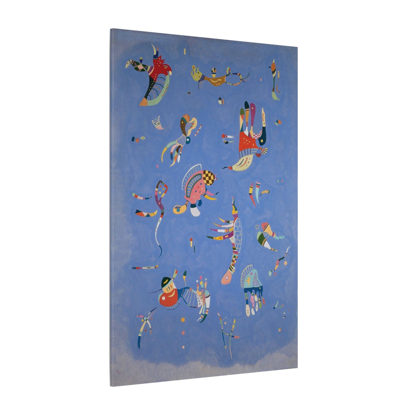 Blue Sky by Wassily Kandinsky, Canvas Print, Modern Abstract Art Decor