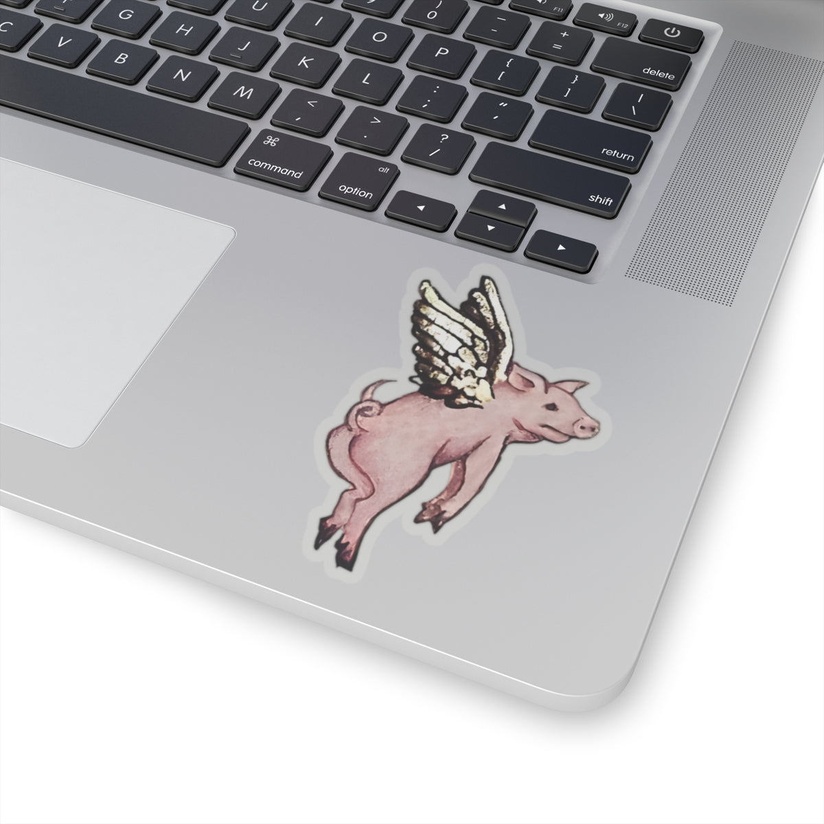 Medieval Pig Sticker, Mystical Art Decal for Laptop, Water Bottle, Unique Gift, Cool Adhesive