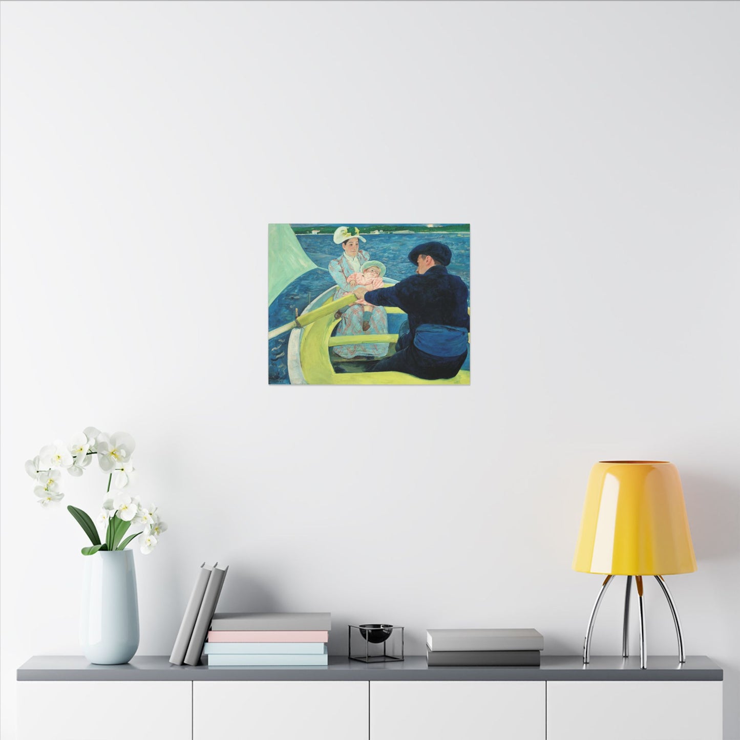 The Boating Party by Mary Cassatt Canvas Print, Ideal Mother's Day Gift, Family Day Wall Art