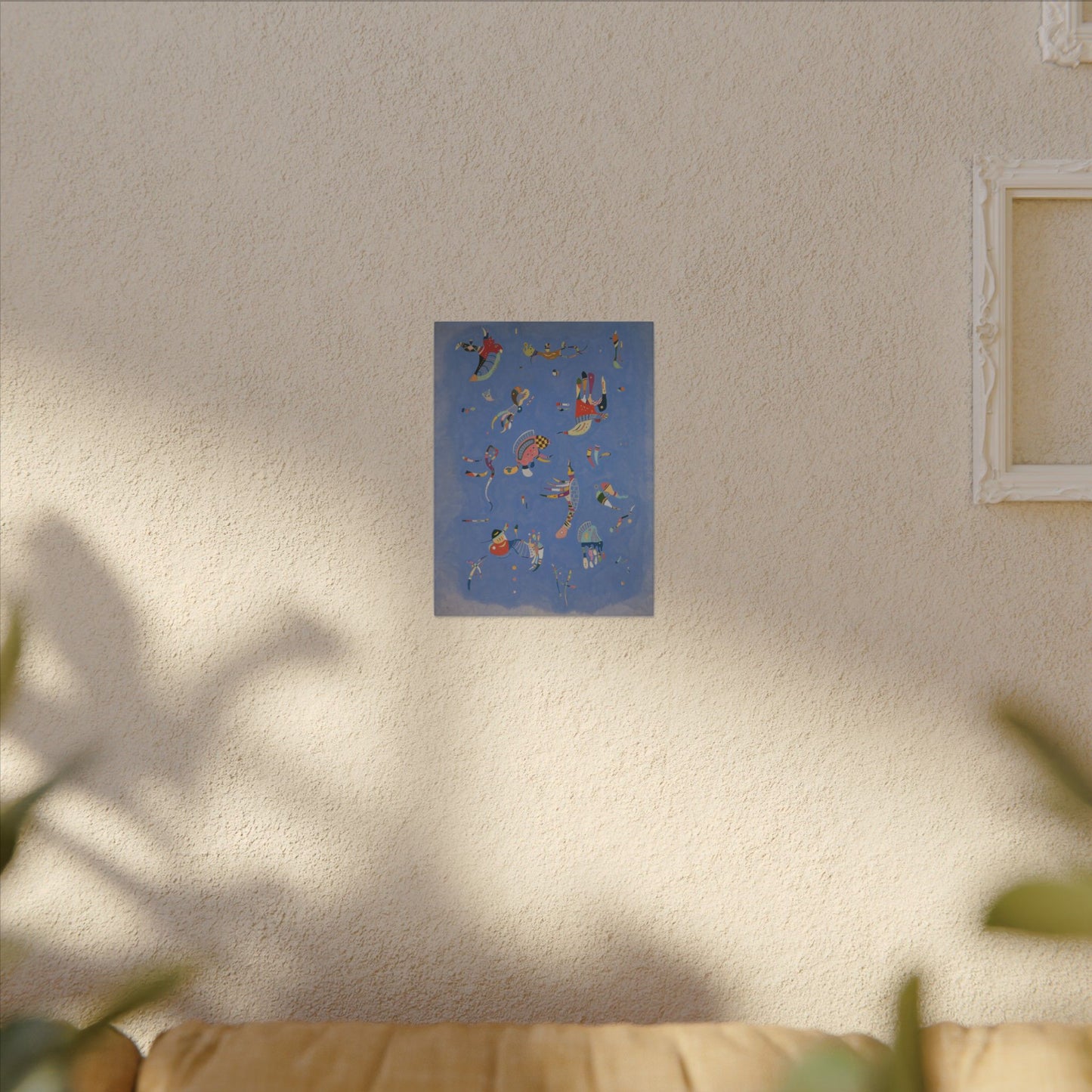 Blue Sky by Wassily Kandinsky, Canvas Print, Modern Abstract Art Decor